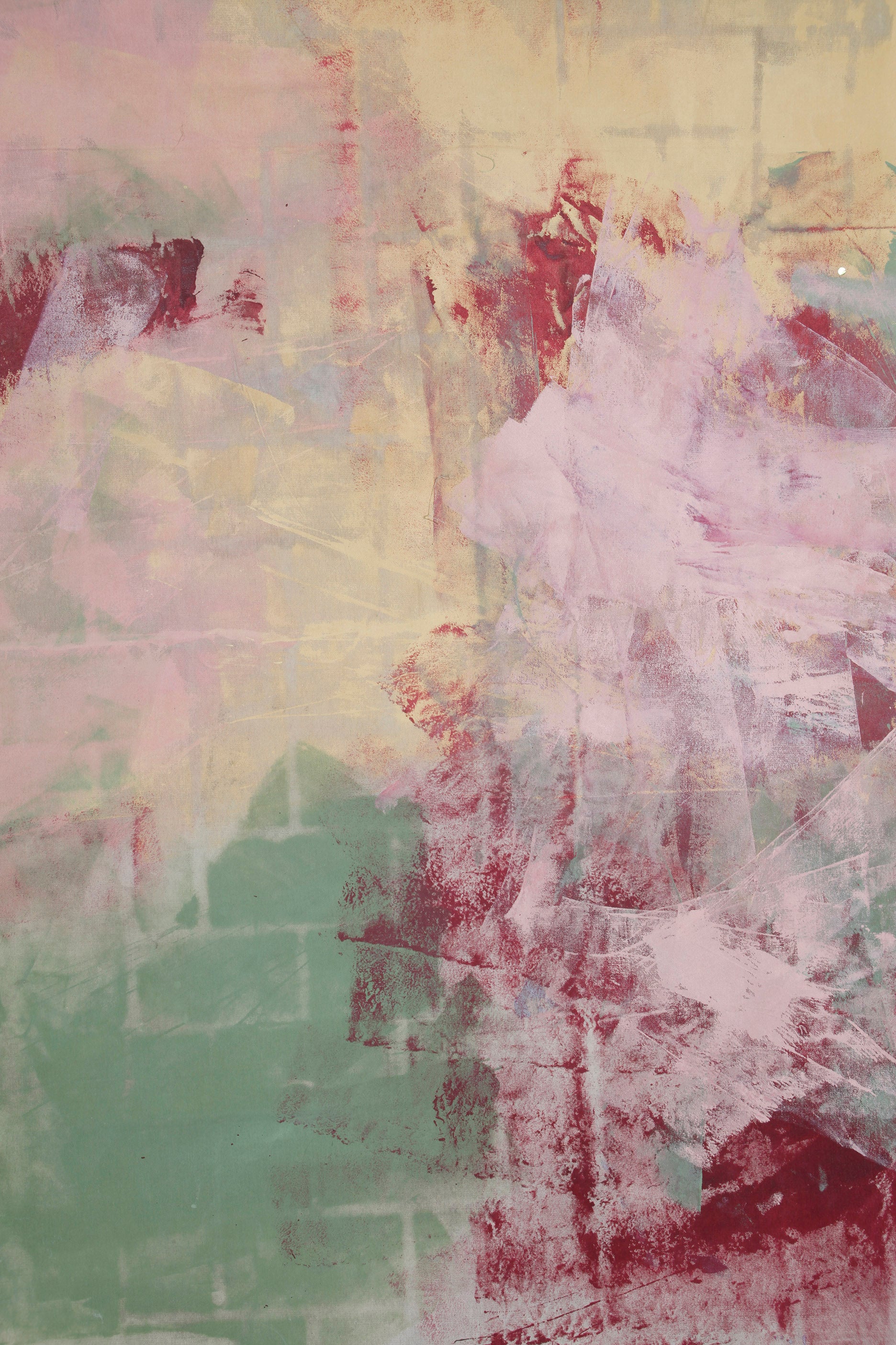 Reversible Silver / Paint Splatter Canvas Backdrop (3m x 1.75m)