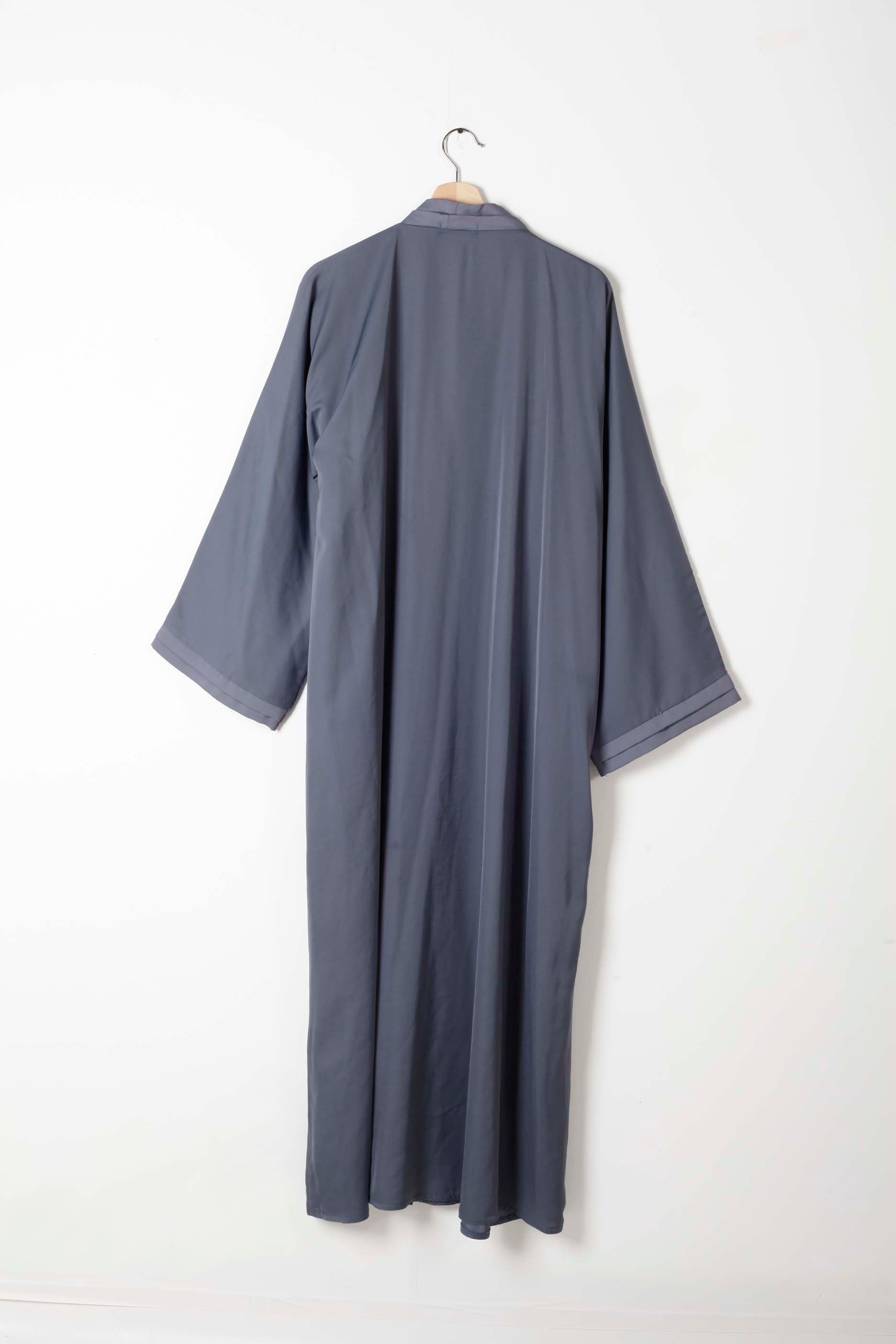 Grey Beaded Abaya