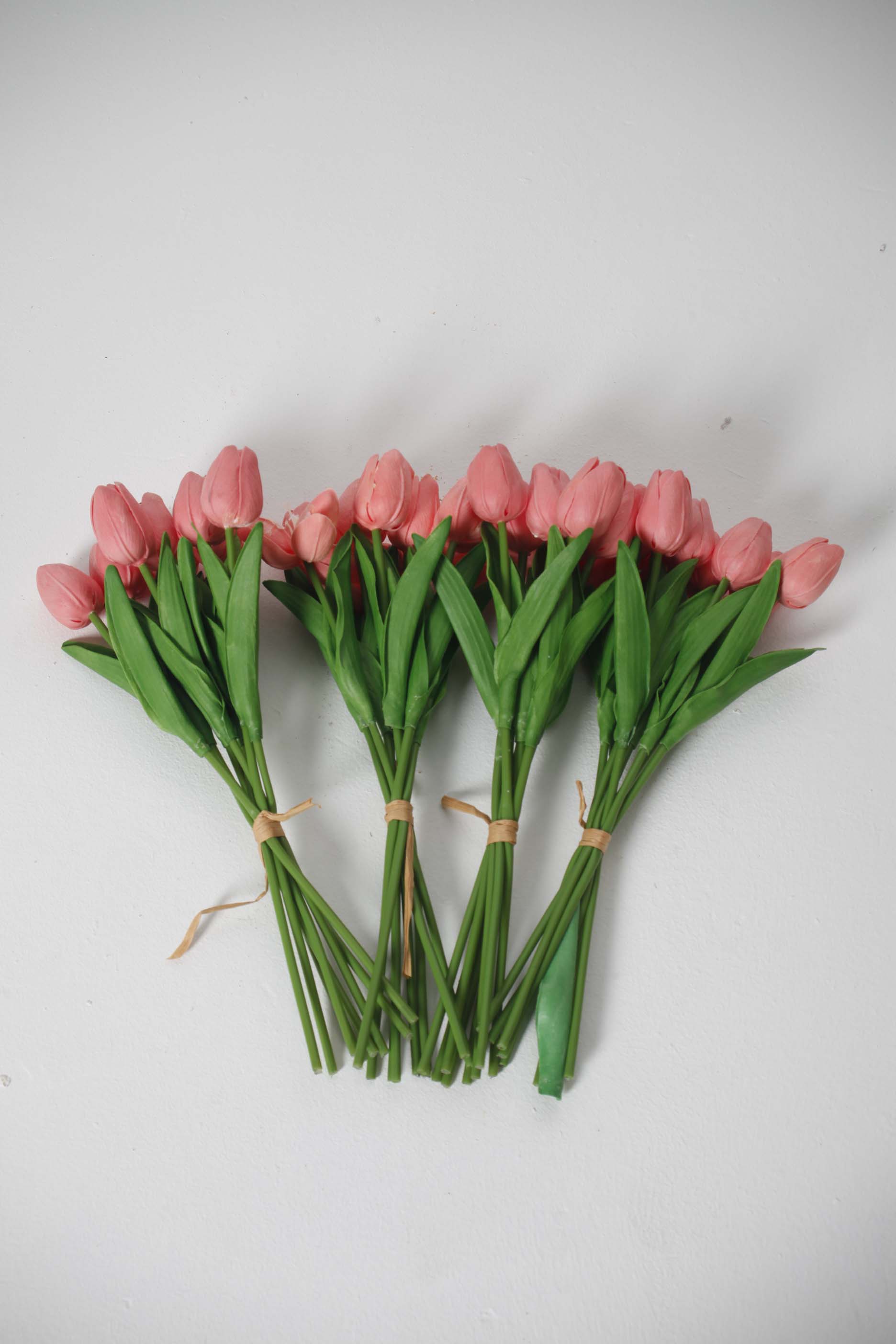 Fake Pink Flowers - Tulips