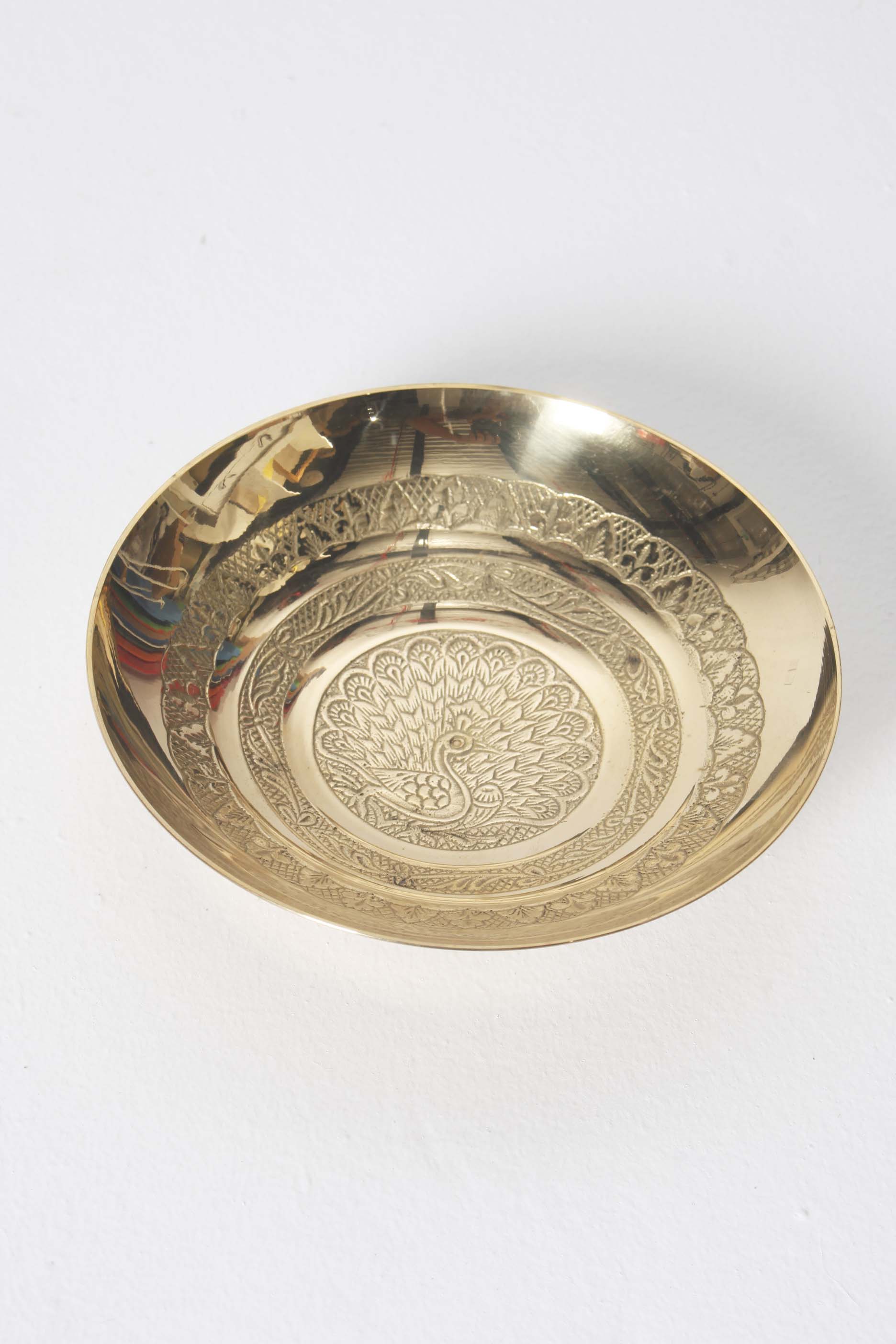 Decorative Gold Fruit Bowl