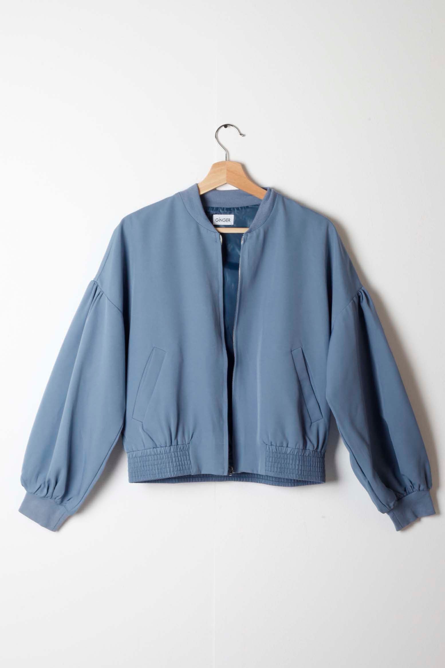 Blue Bomber Jacket