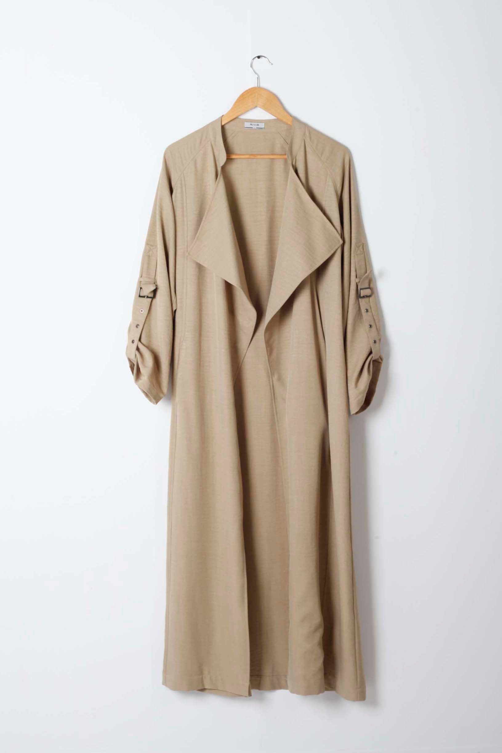 Beige Abaya Coat
