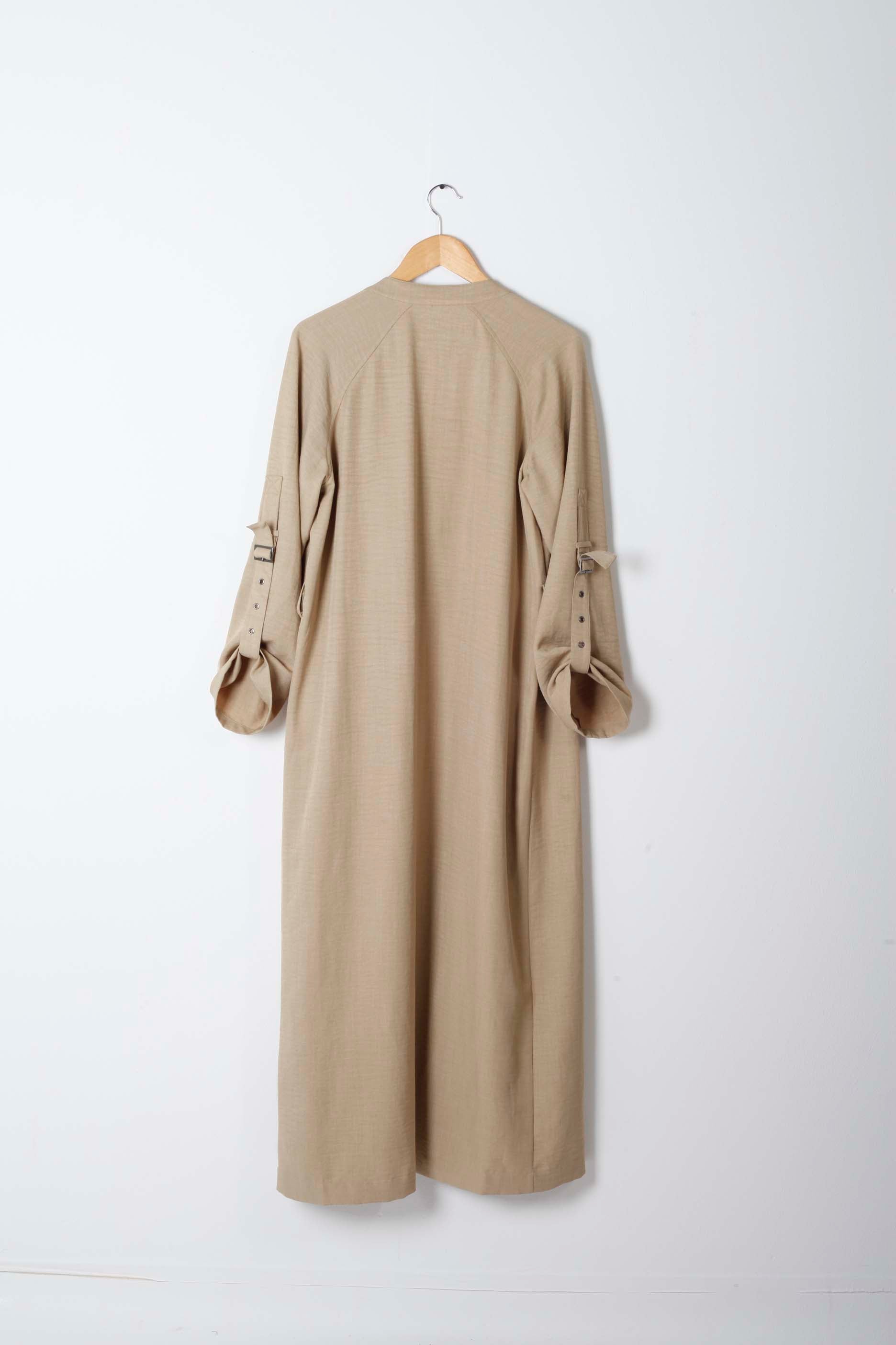 Beige Abaya Coat