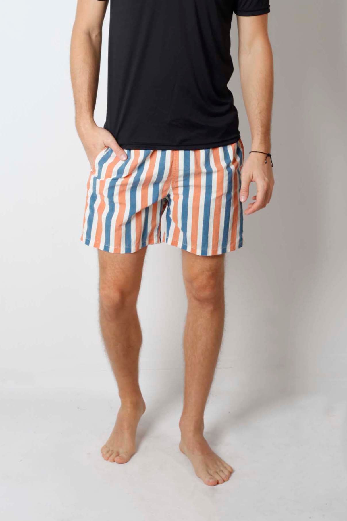 Stripe Swim Shorts (Medium)