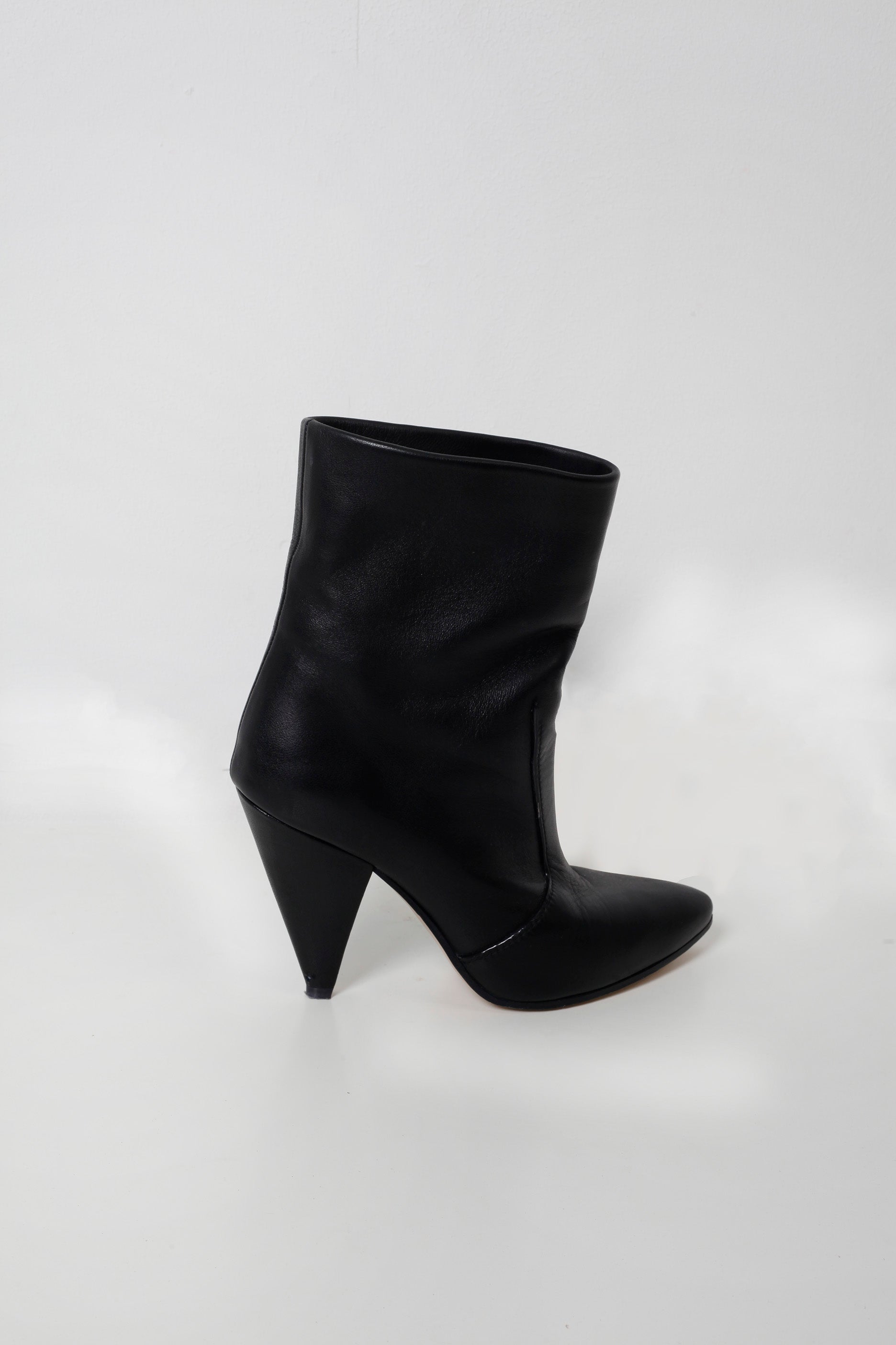 Stuart Weitzman Black Leather Boots