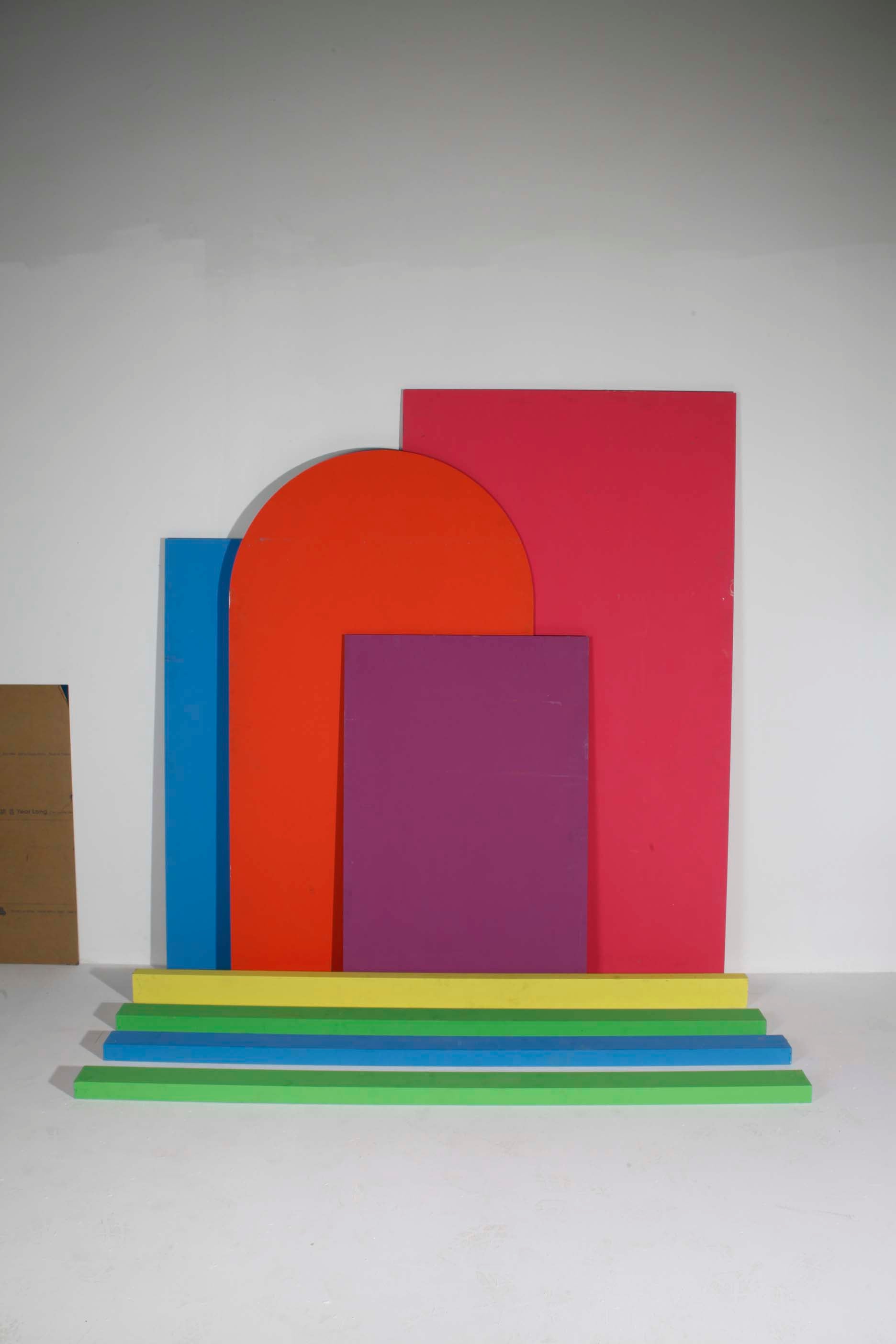 4 Piece Colour Panels for Backdrops & Set Design Purposes
