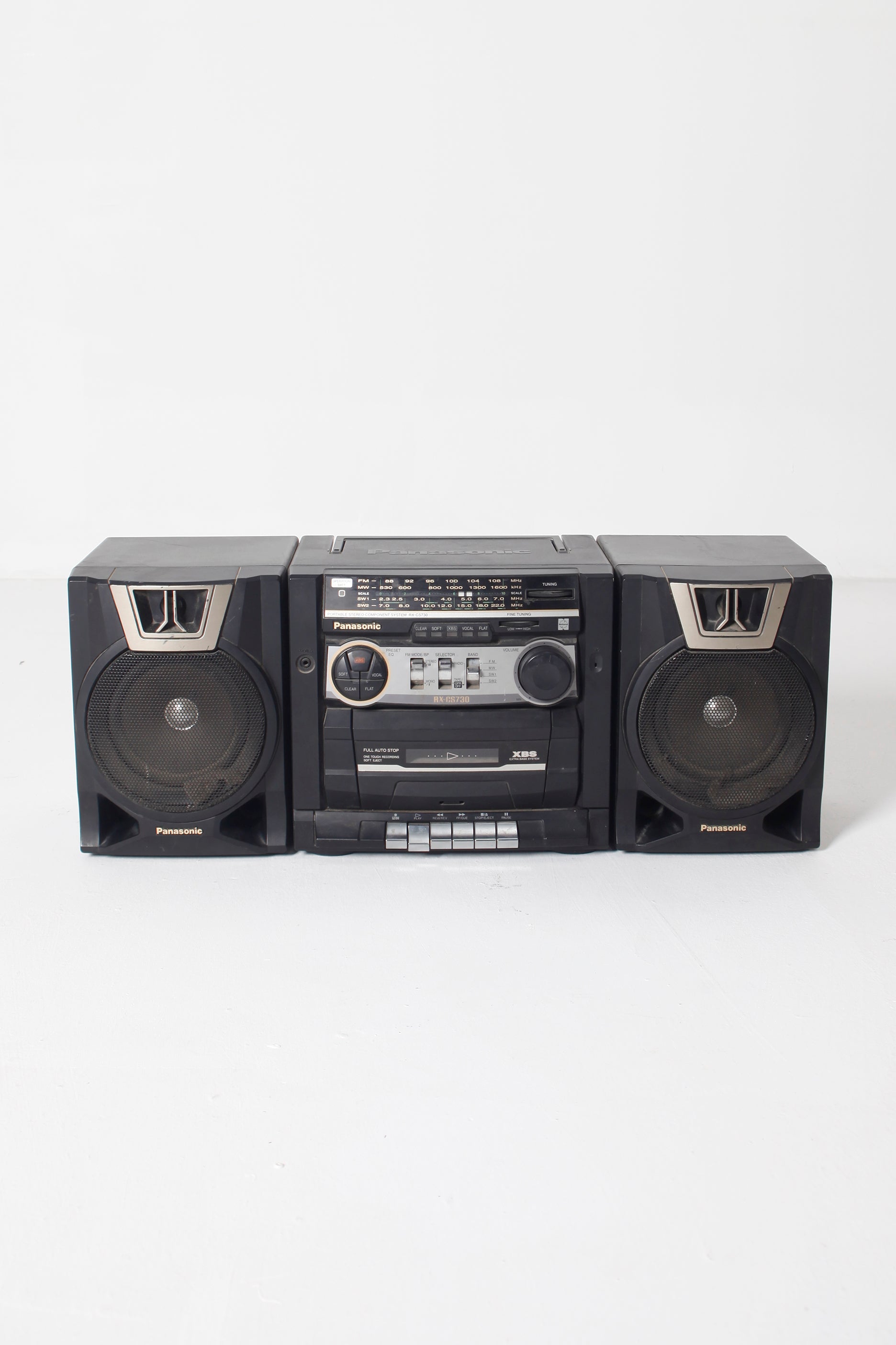 Vintage Tape Player Hi-Fi Boombox