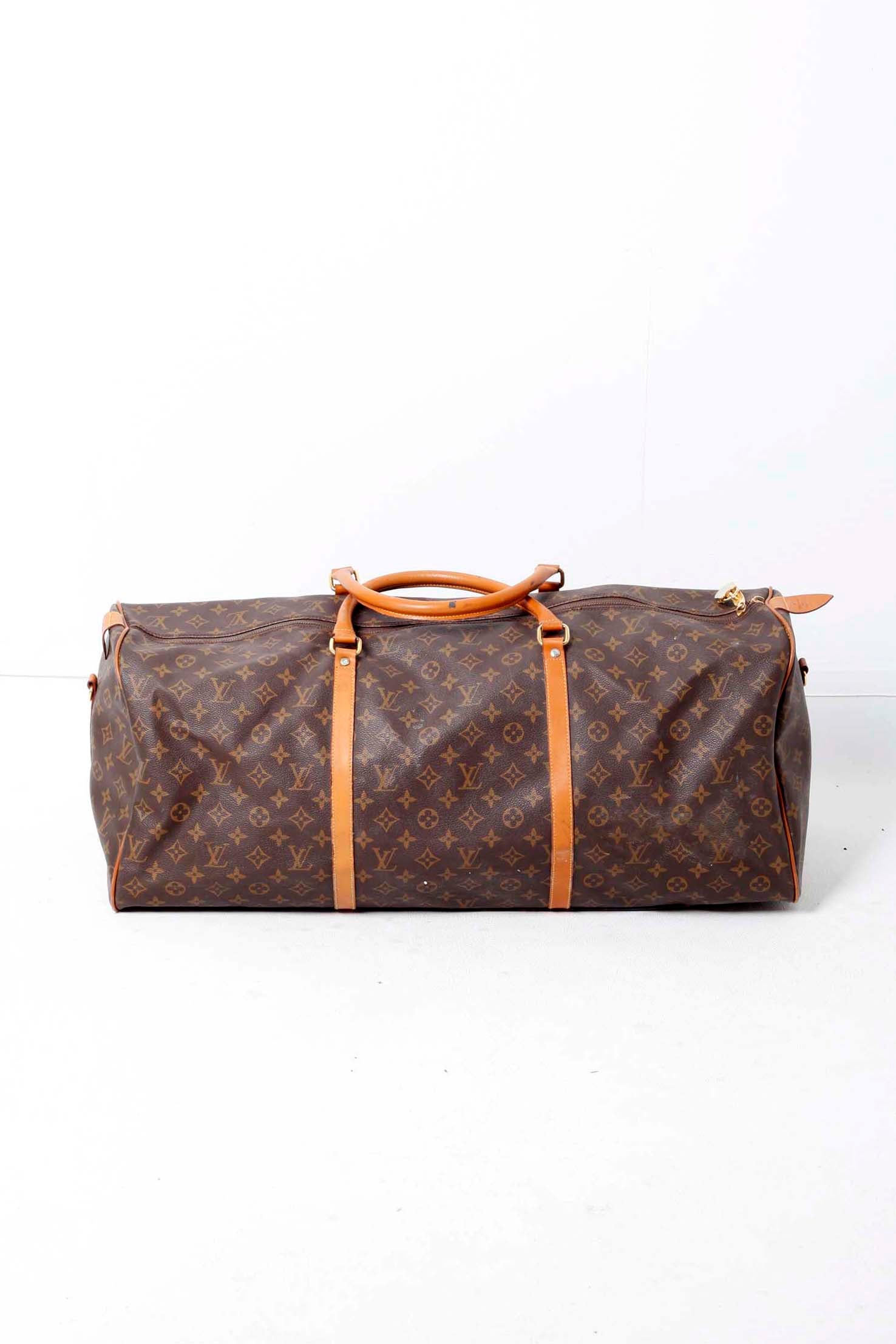 Large 'LV' Designer Travel Holdall