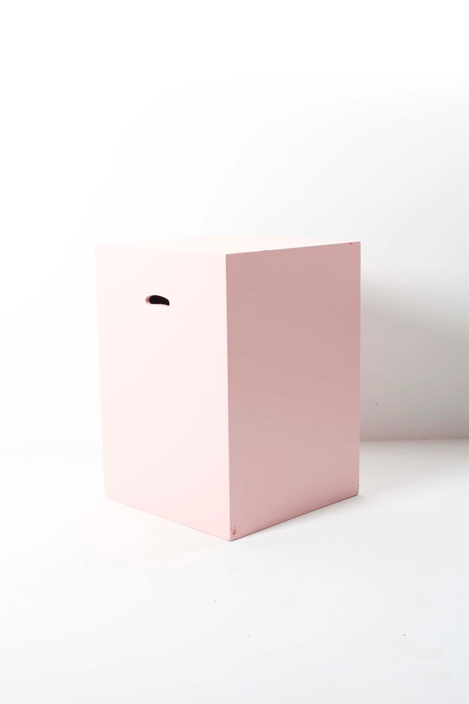 Light Pink Block Plinth