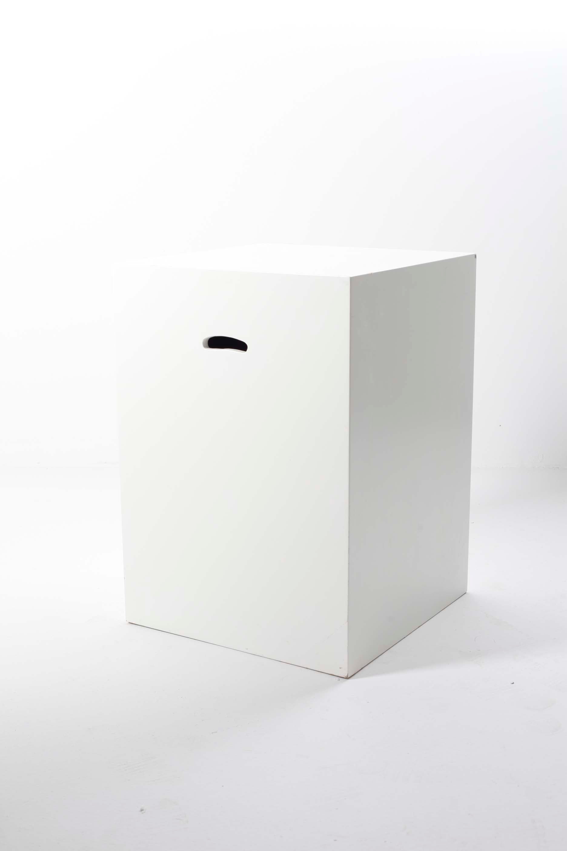 White Block Plinth