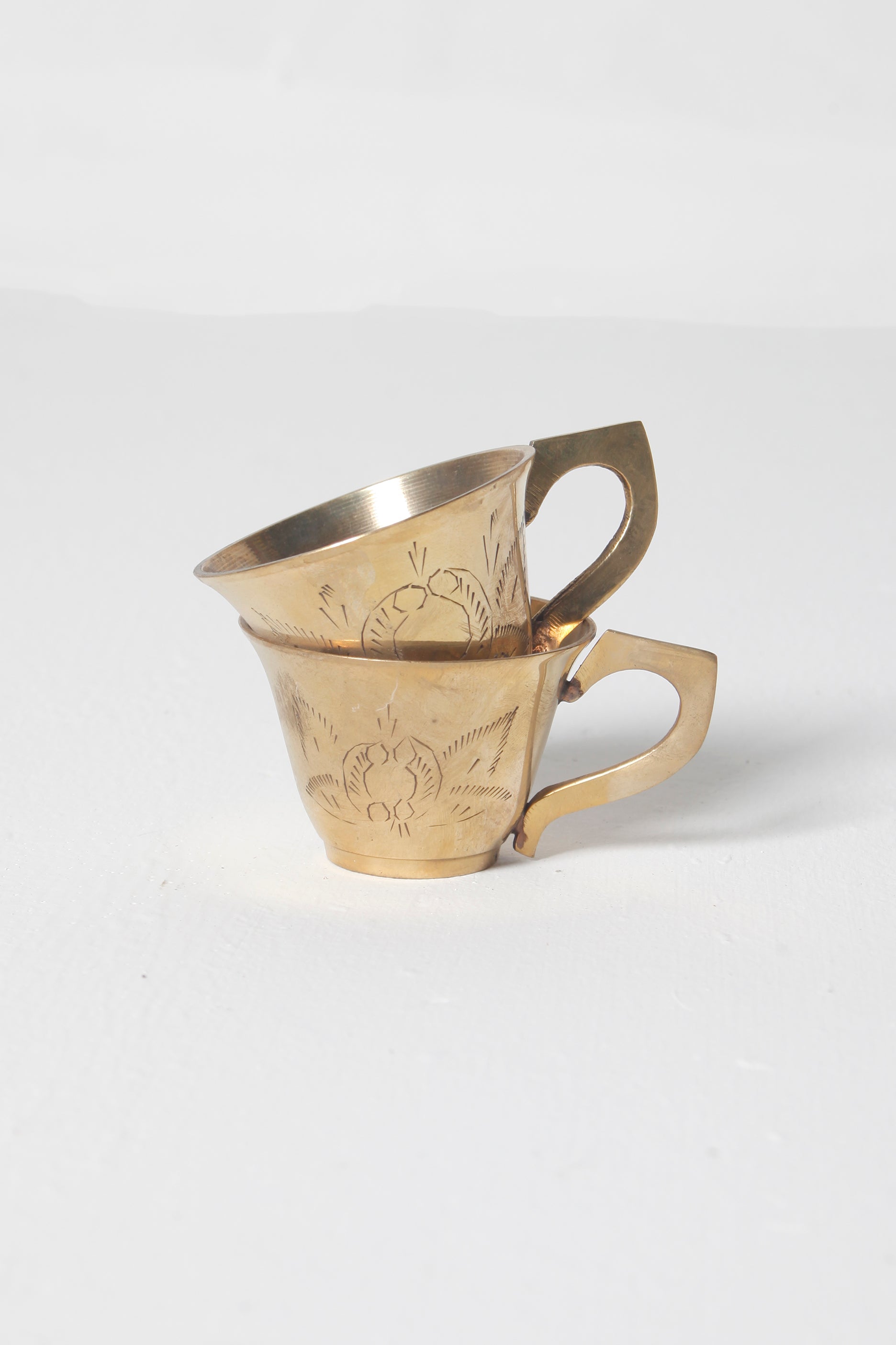 Metal Arabic Tea / Coffee Cups (2 pieces)