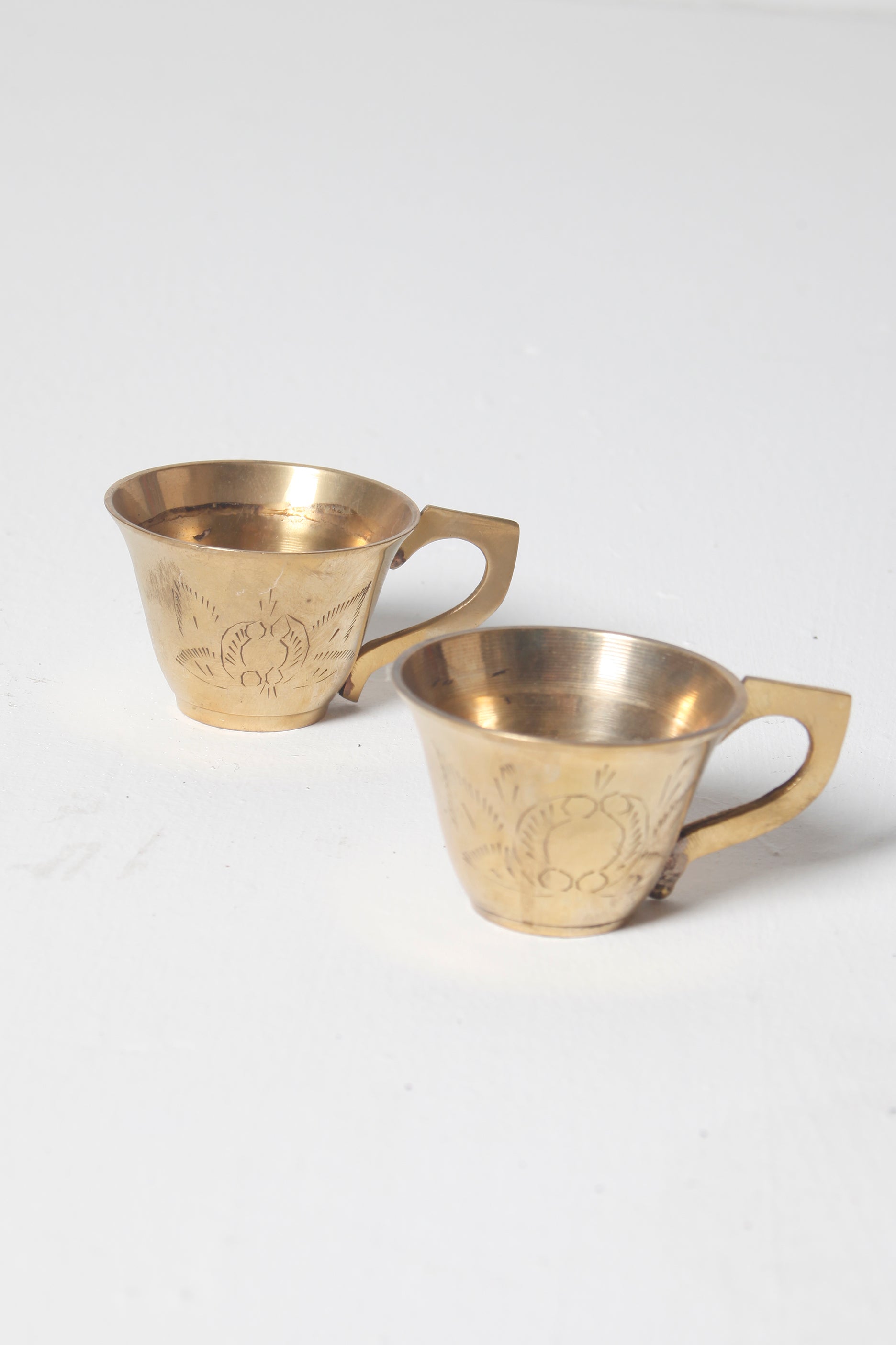Metal Arabic Tea / Coffee Cups (2 pieces)