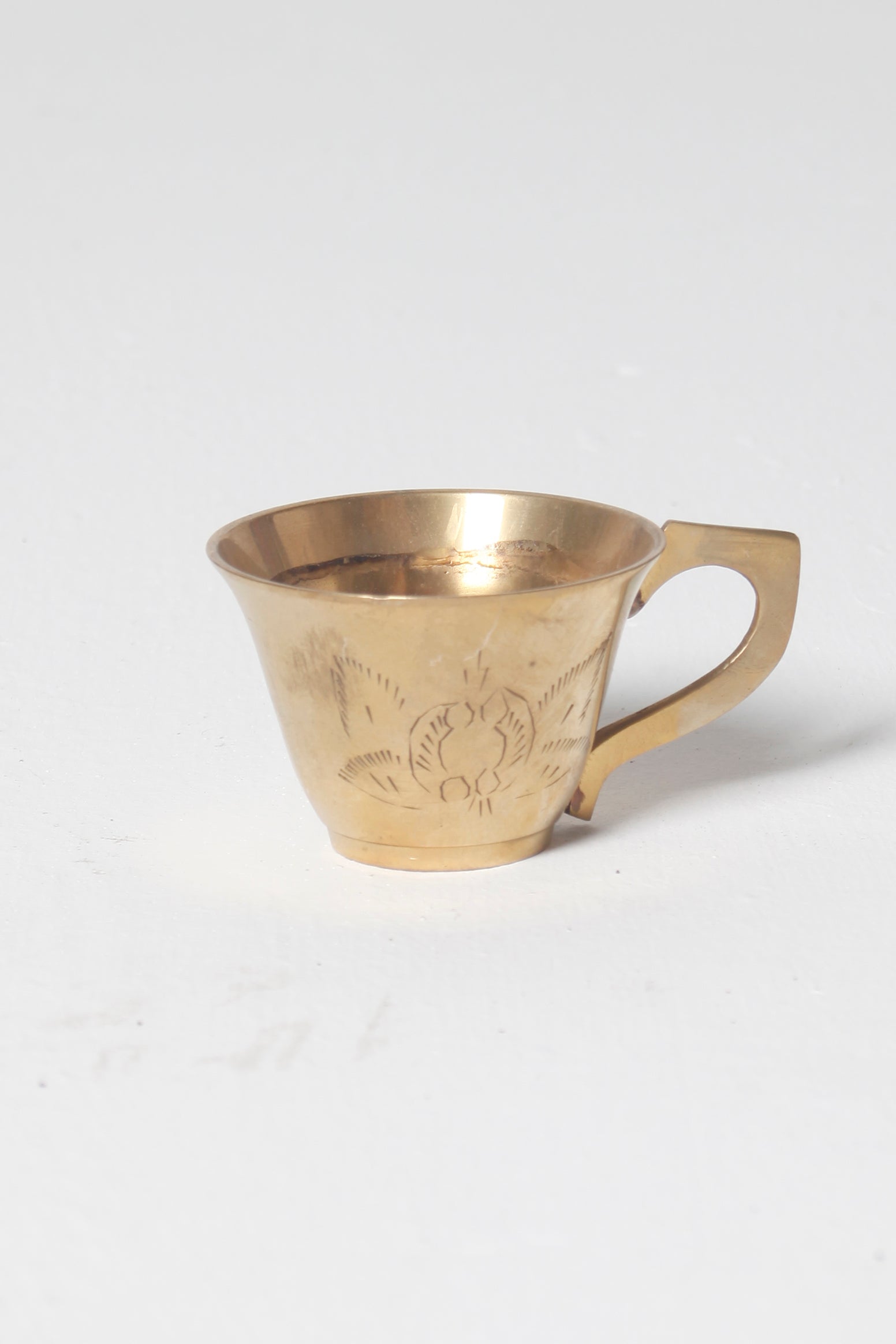 Metal Arabic Tea / Coffee Cups (2 pieces)