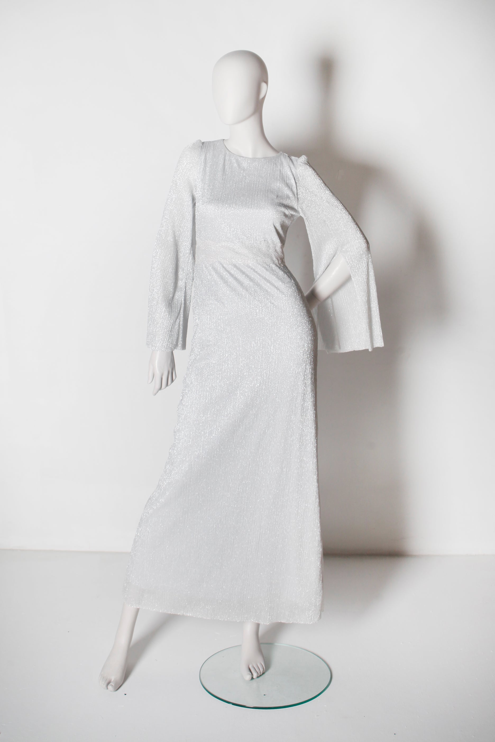 Silver Lurex Dress