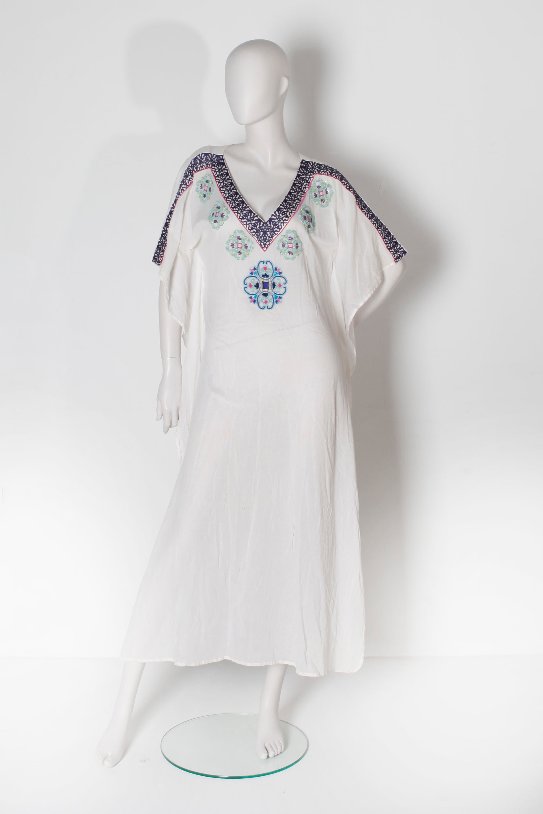 Embroidered Beach Kaftan