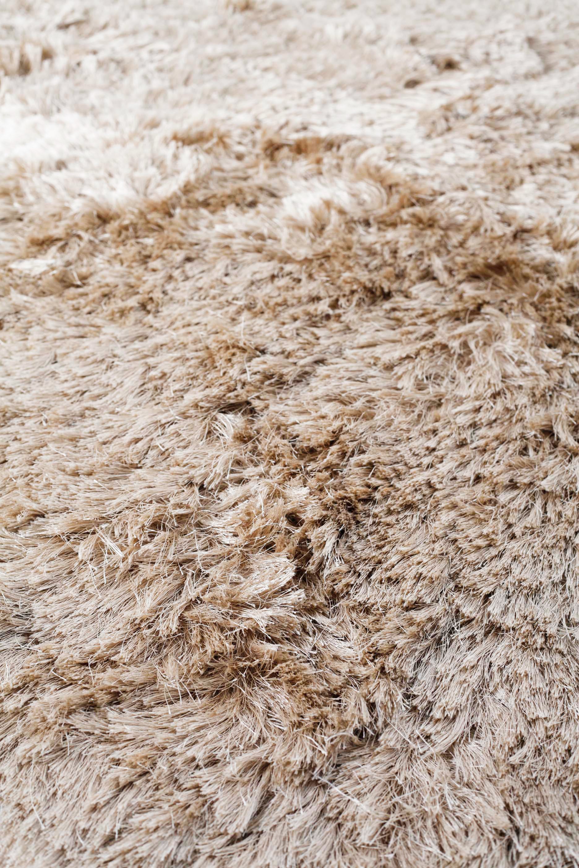 CHAMPAGNE TUFTED SHAGGY RUG