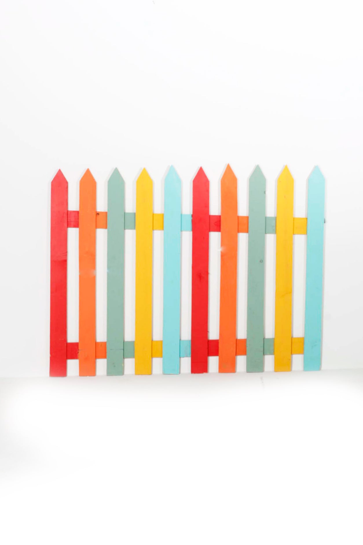 Colourful Picket Fence