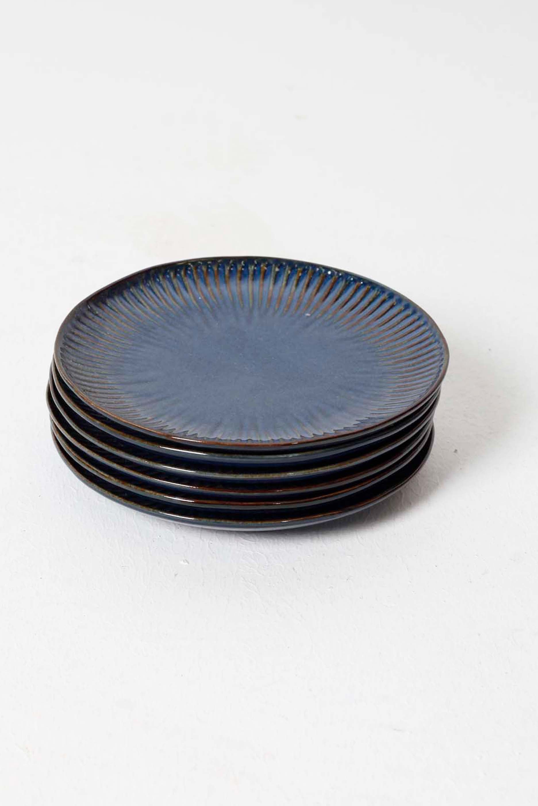 Navy Blue Ceramic Dinner Set