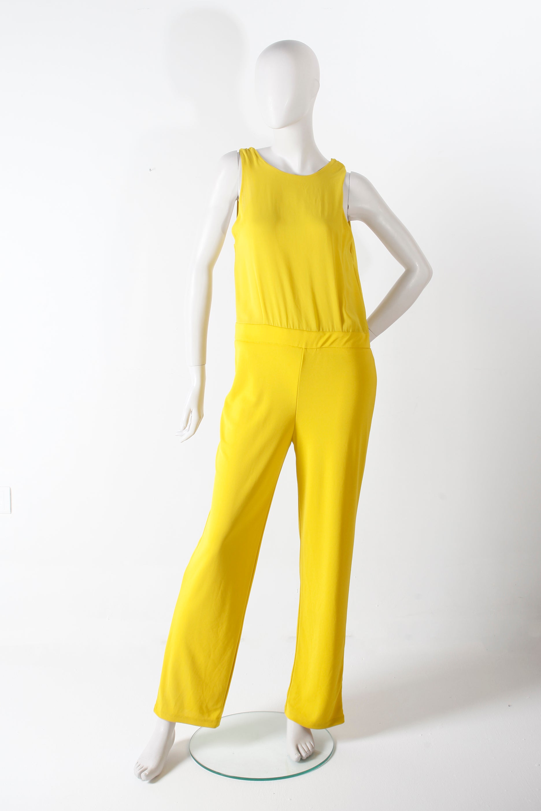 Bright Yellow Jumpsuit