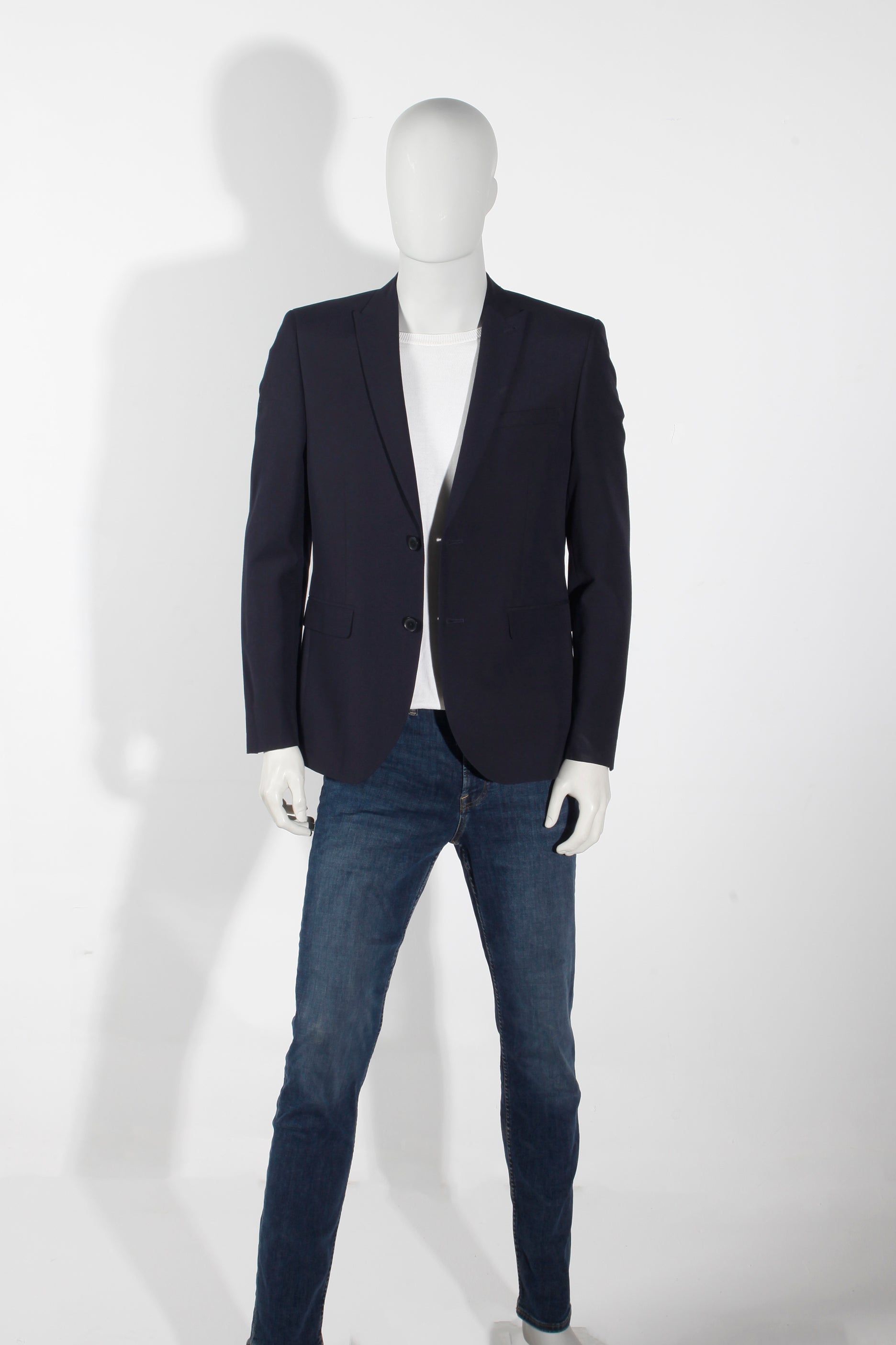 Men's Navy Blue Blazer (Eu48)