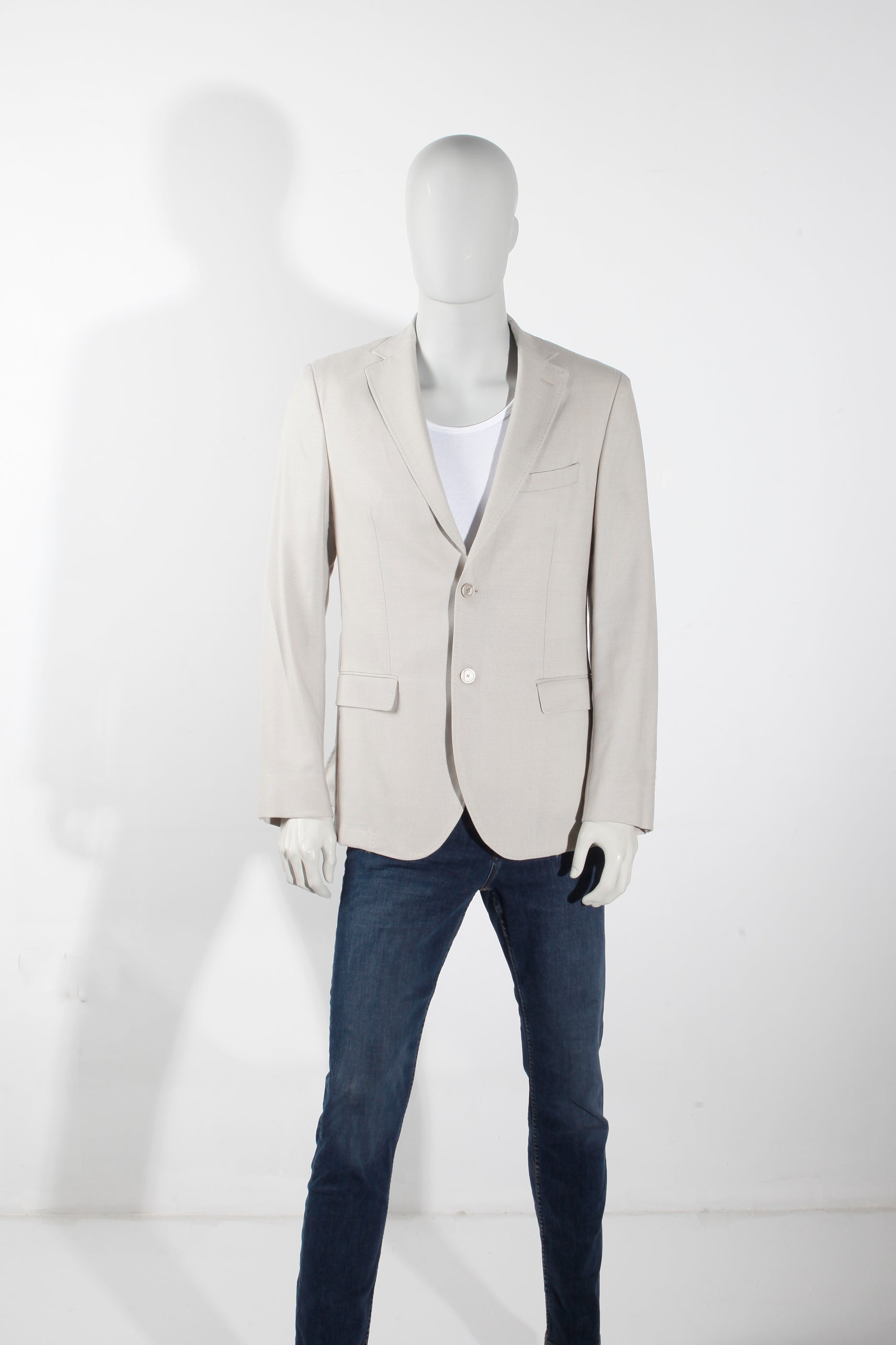 Men's Light Beige Blazer (Eu48)