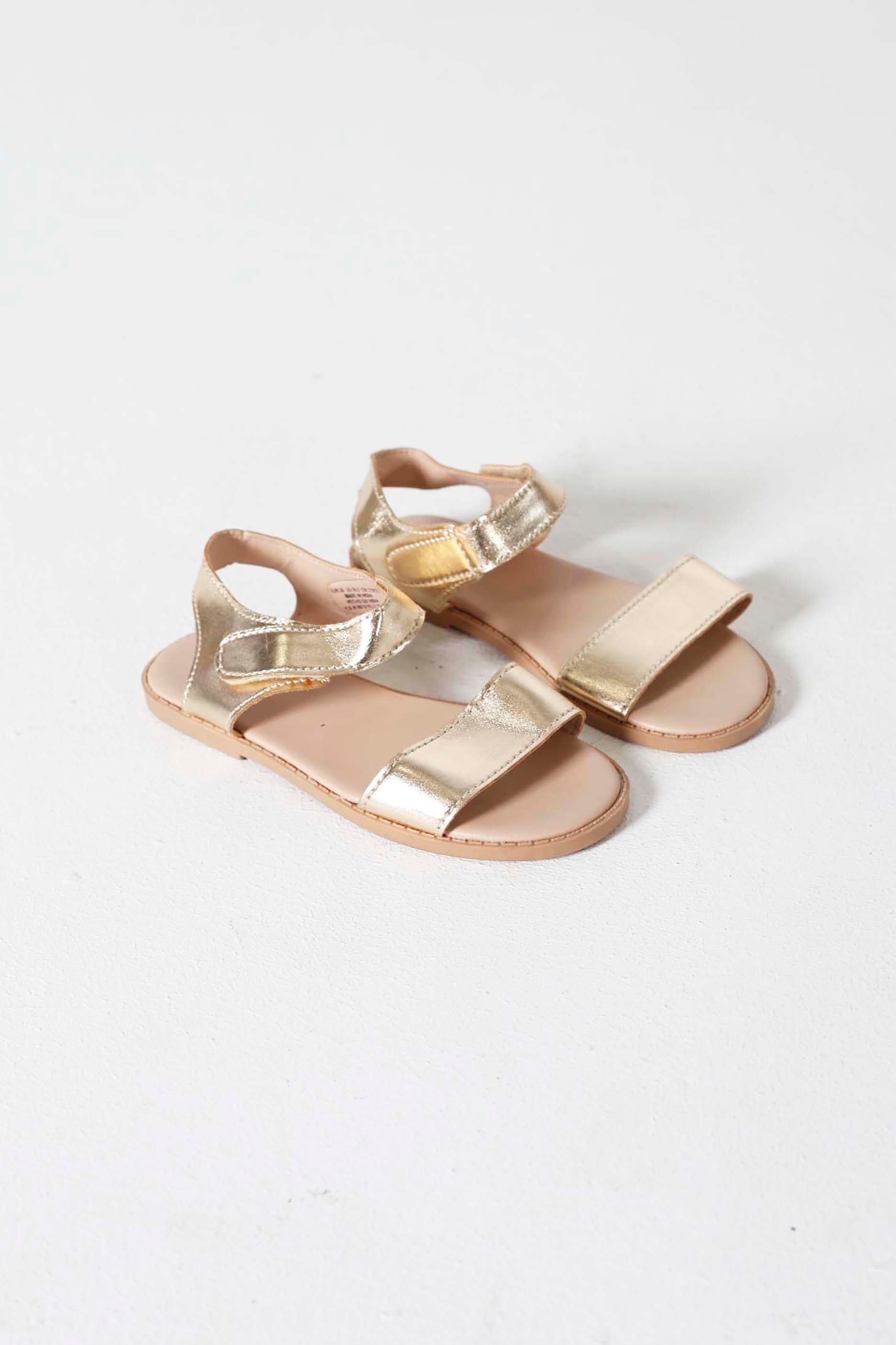 Girl's Gold Sandals