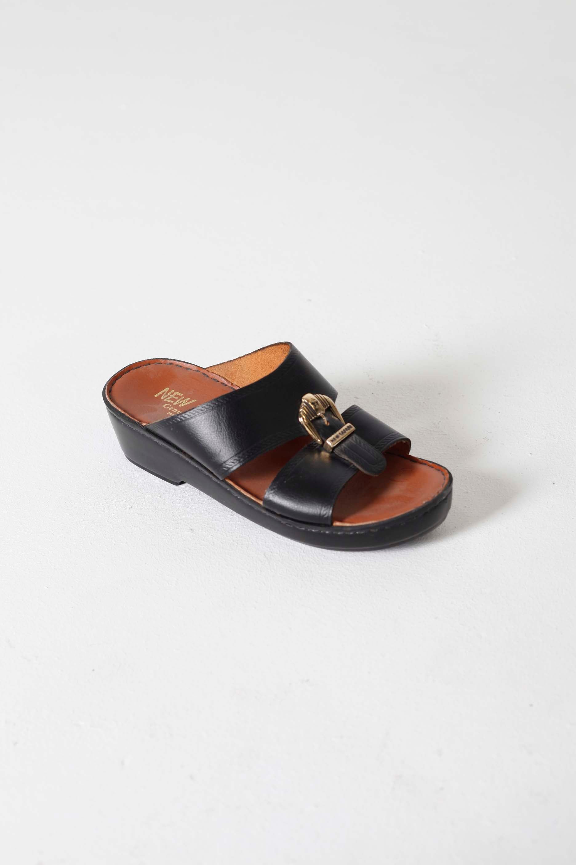 Black Arabic Style Sandals (Eu43)