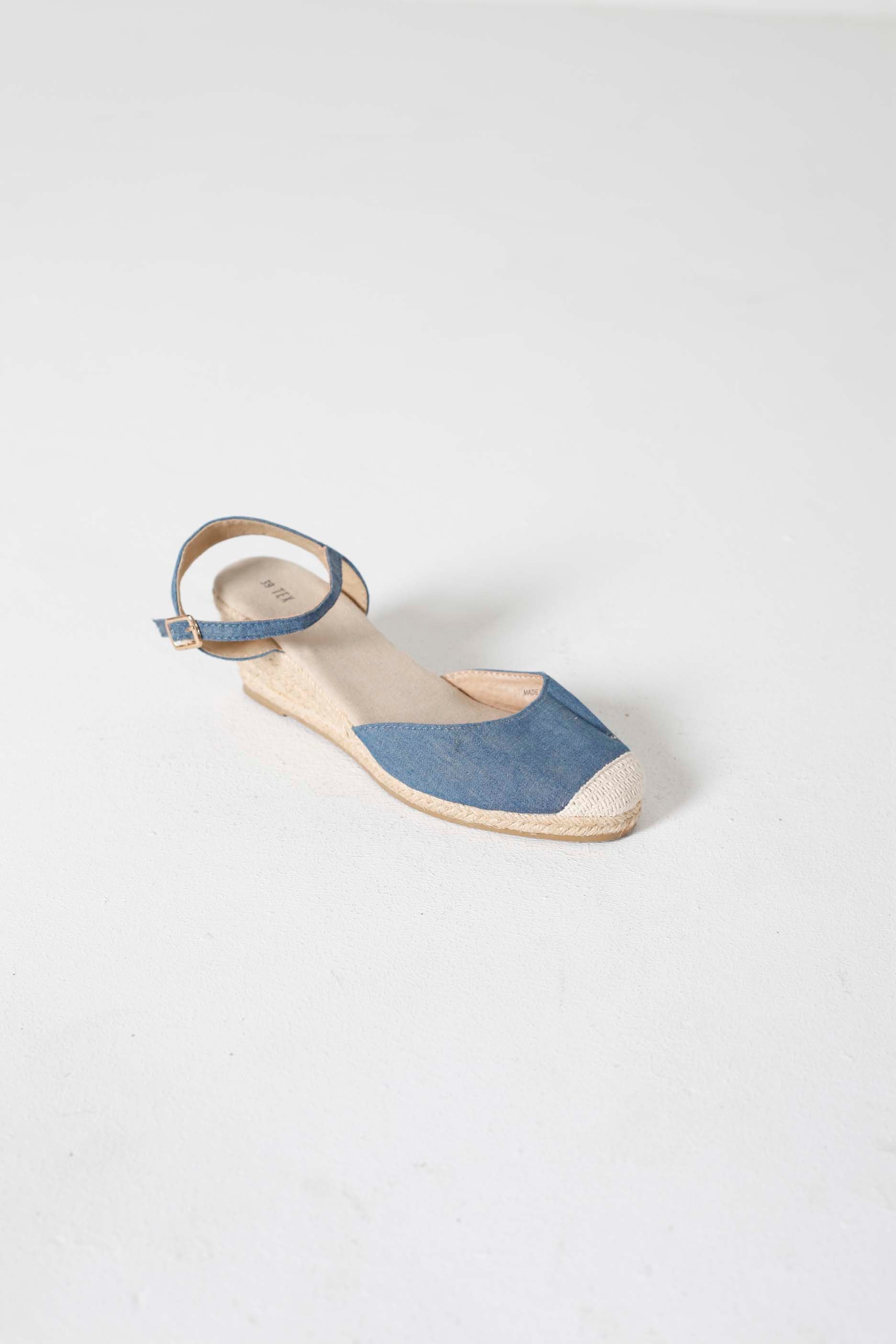 Blue Denim Espadrilles