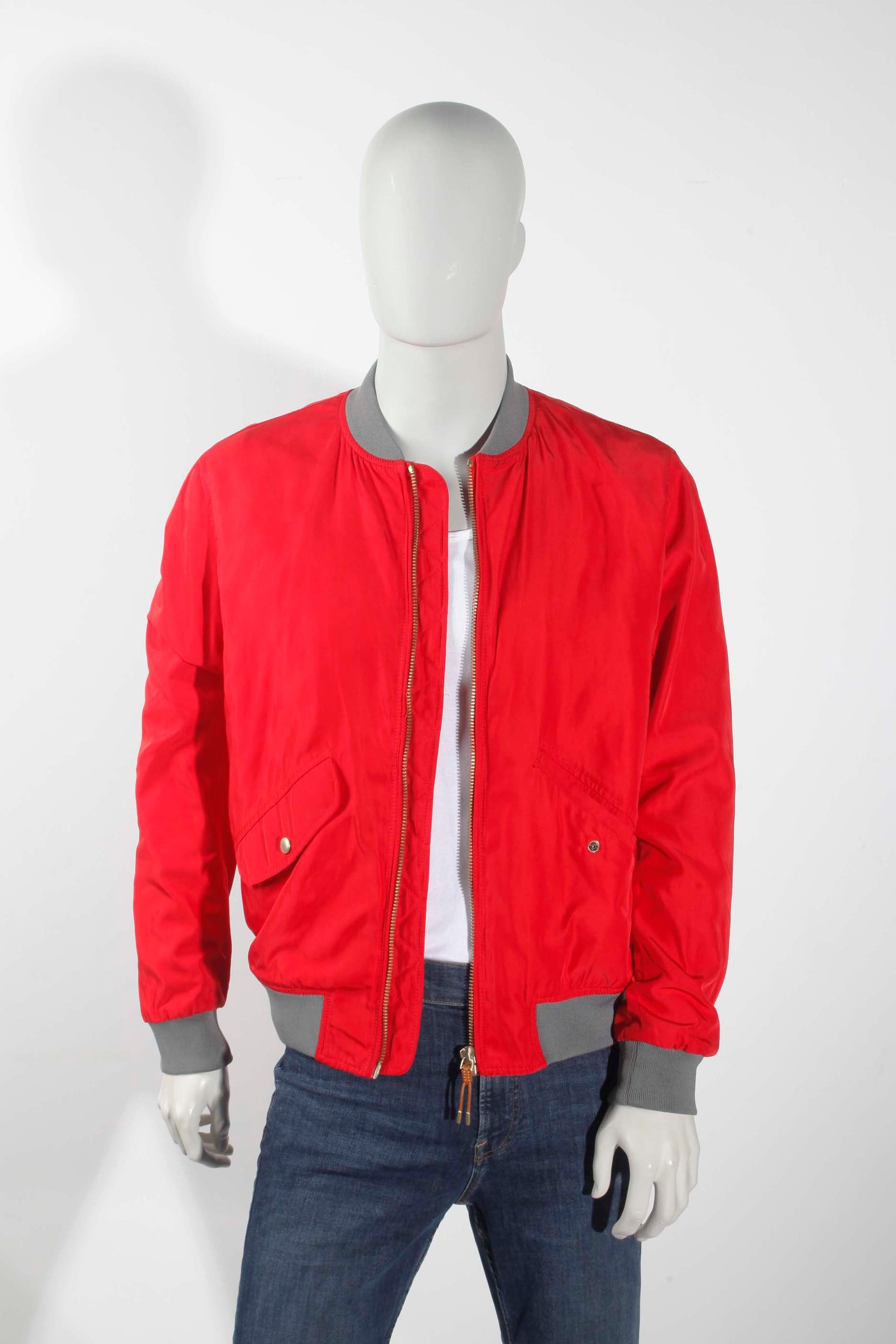 Red Bomber Jacket (medium)