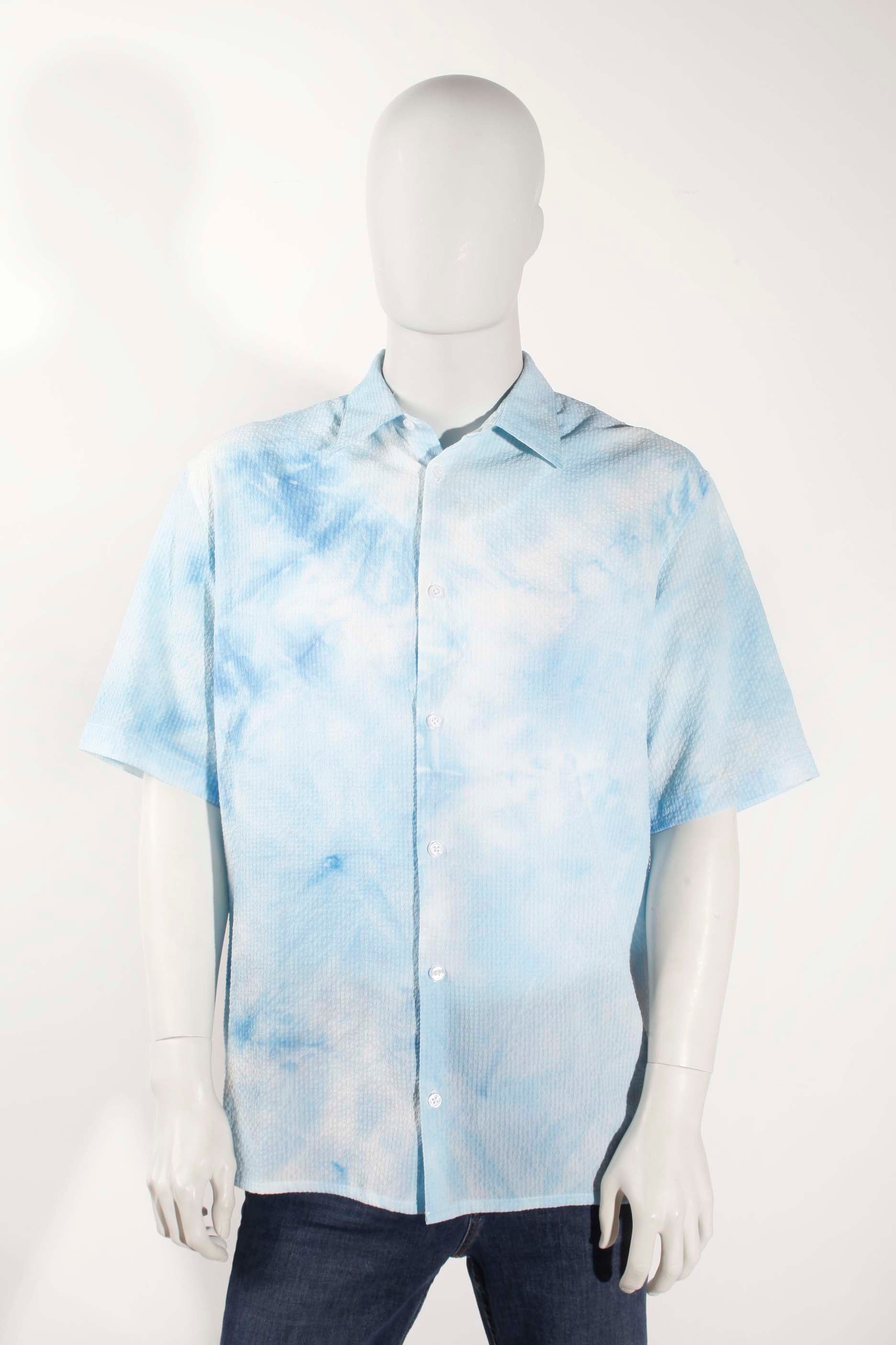 Tie Dye Blue Shirt (Medium)