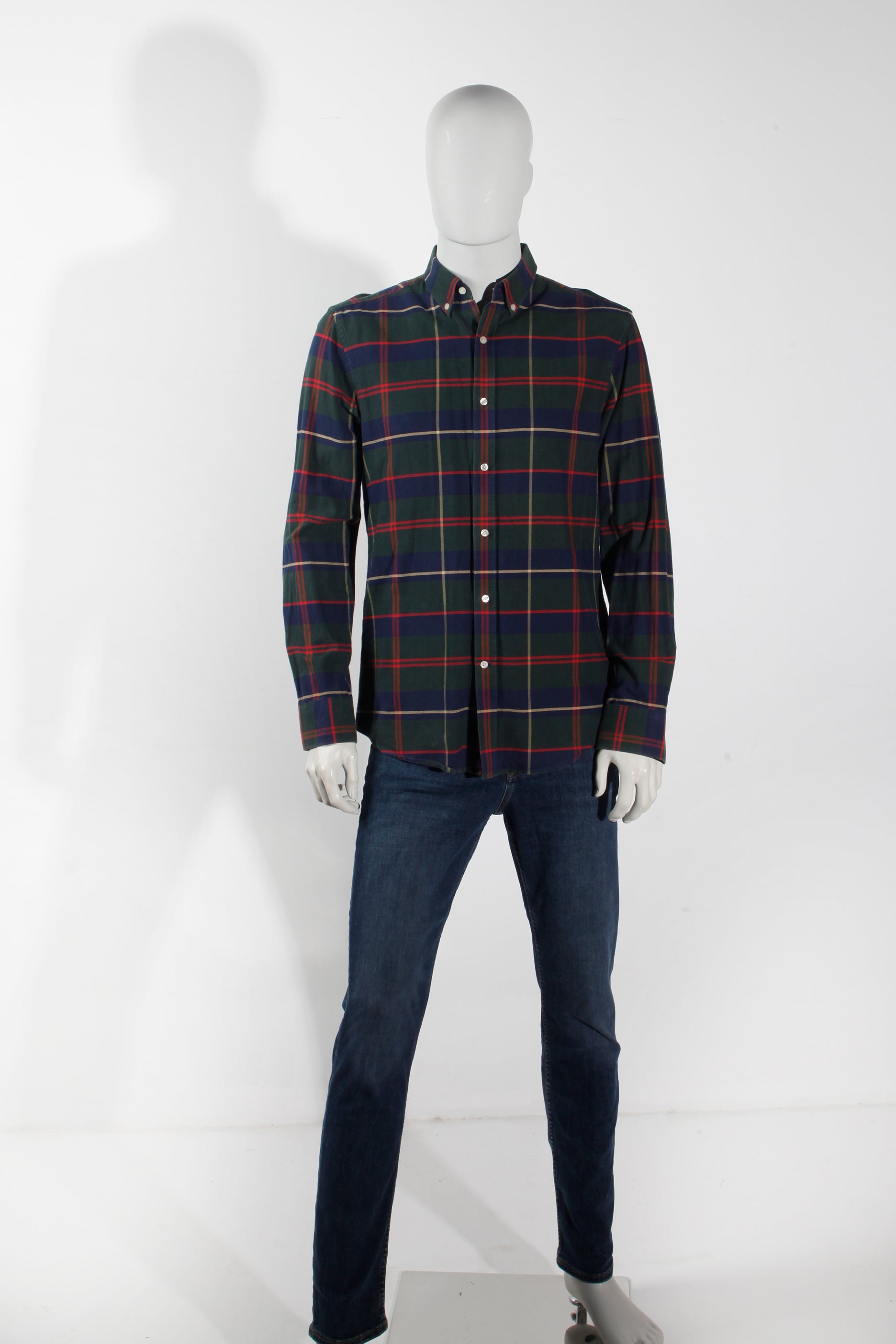 Men's Checked Shirt (Medium)