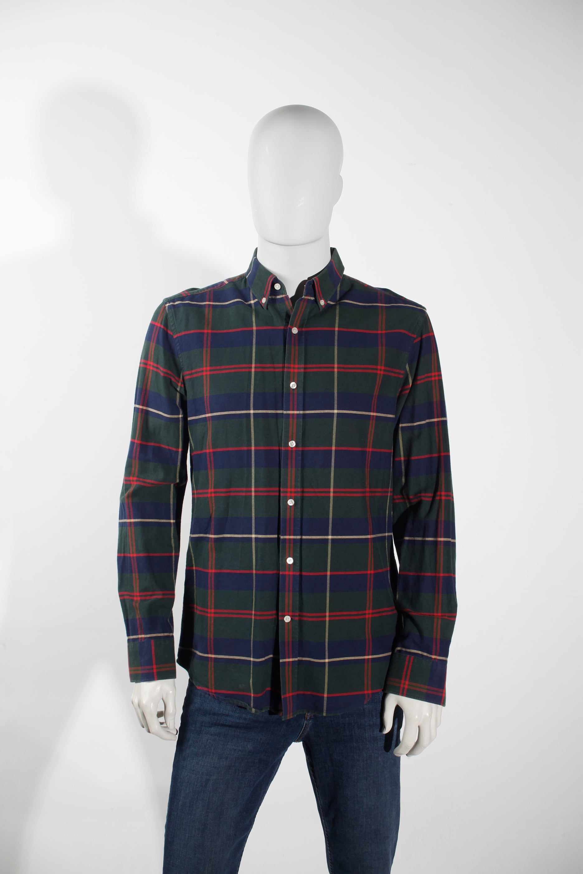 Men's Checked Shirt (Medium)