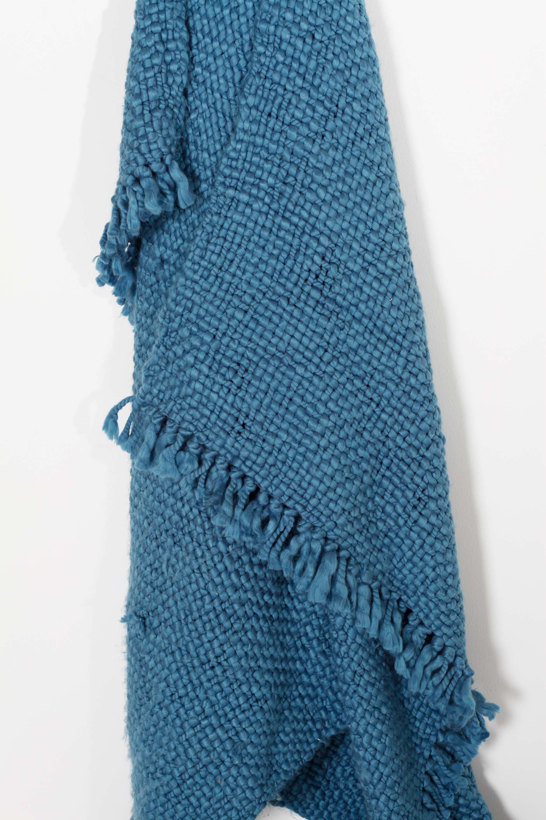 Blue Wool Blanket/Throw