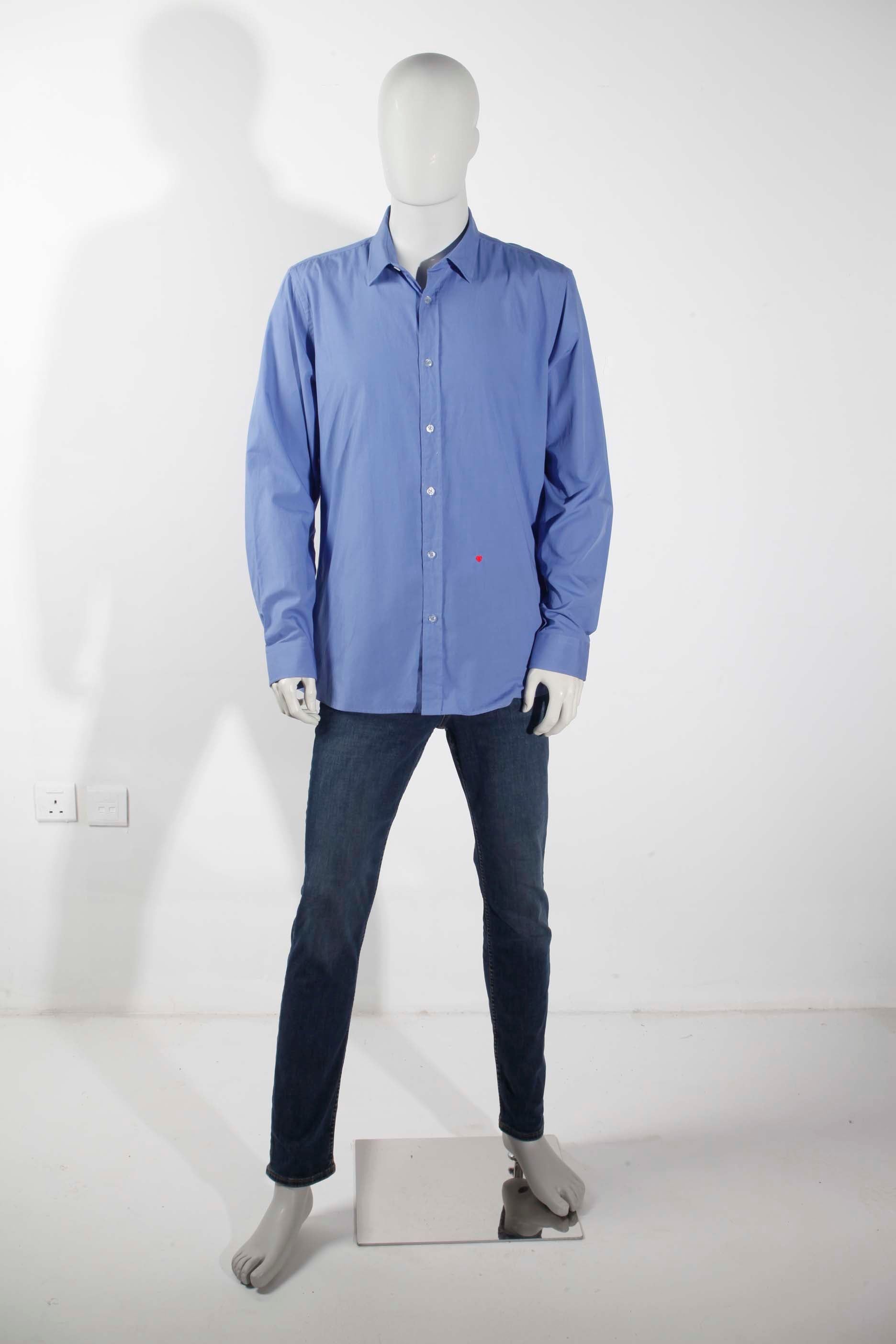 Blue Moschino Shirt (XLarge)