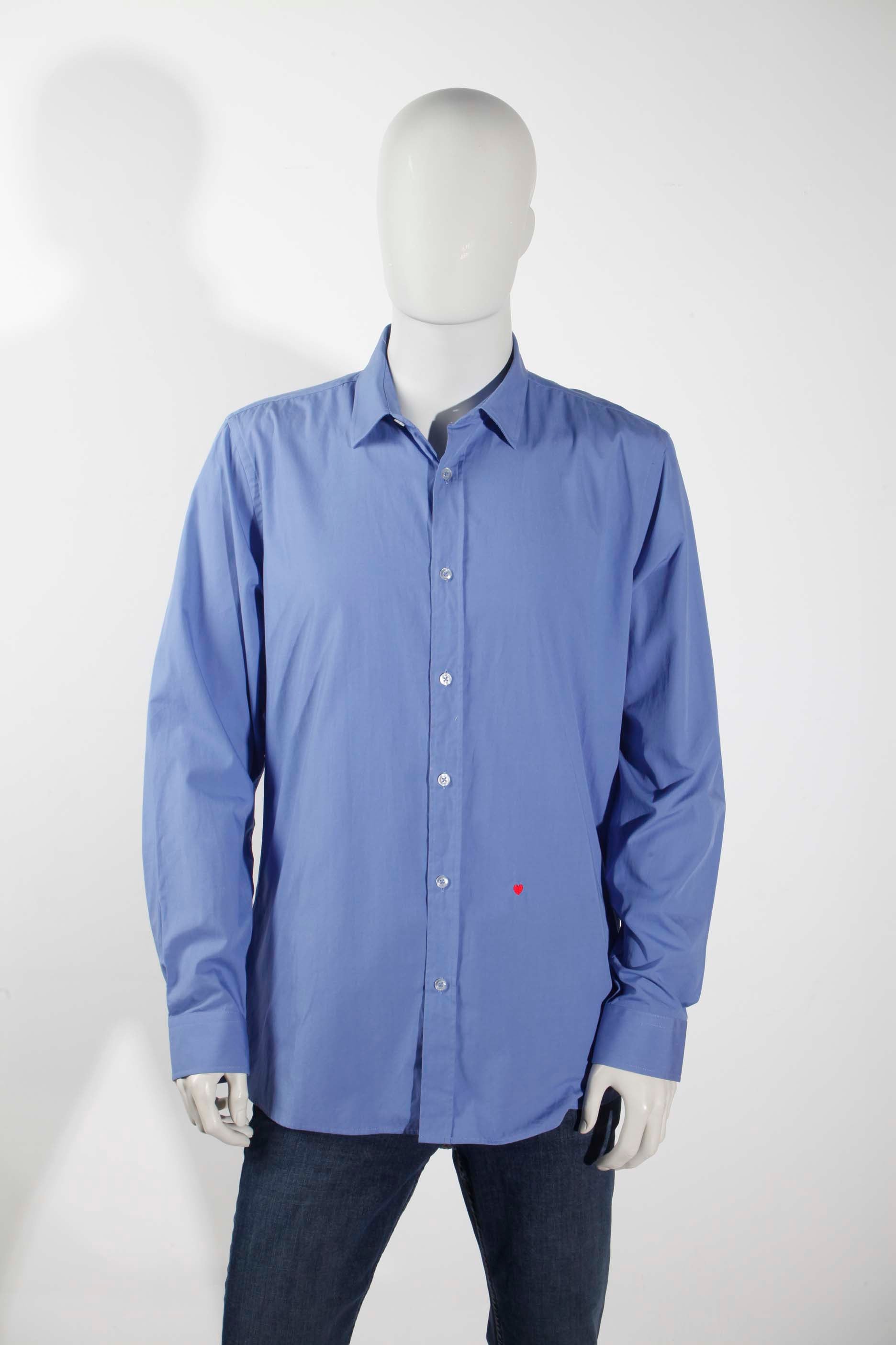 Blue Moschino Shirt (XLarge)