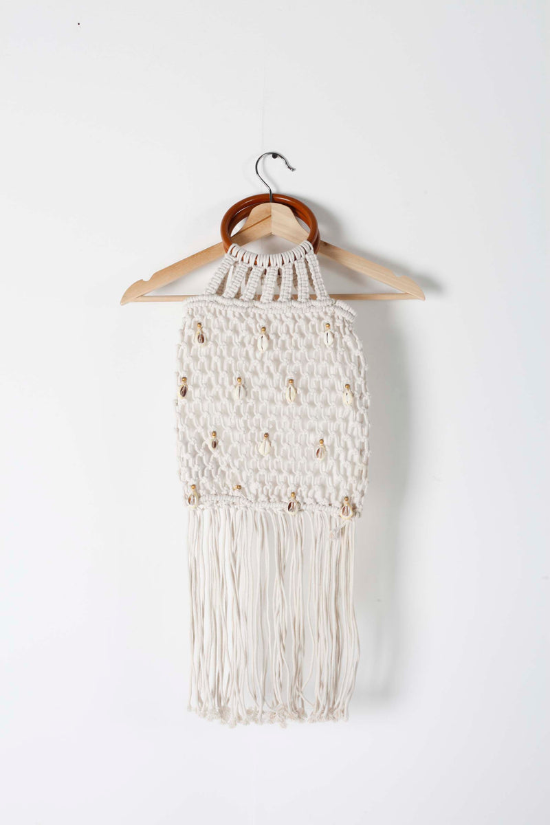 Macrame Shell Bag – ProppedUpRentals