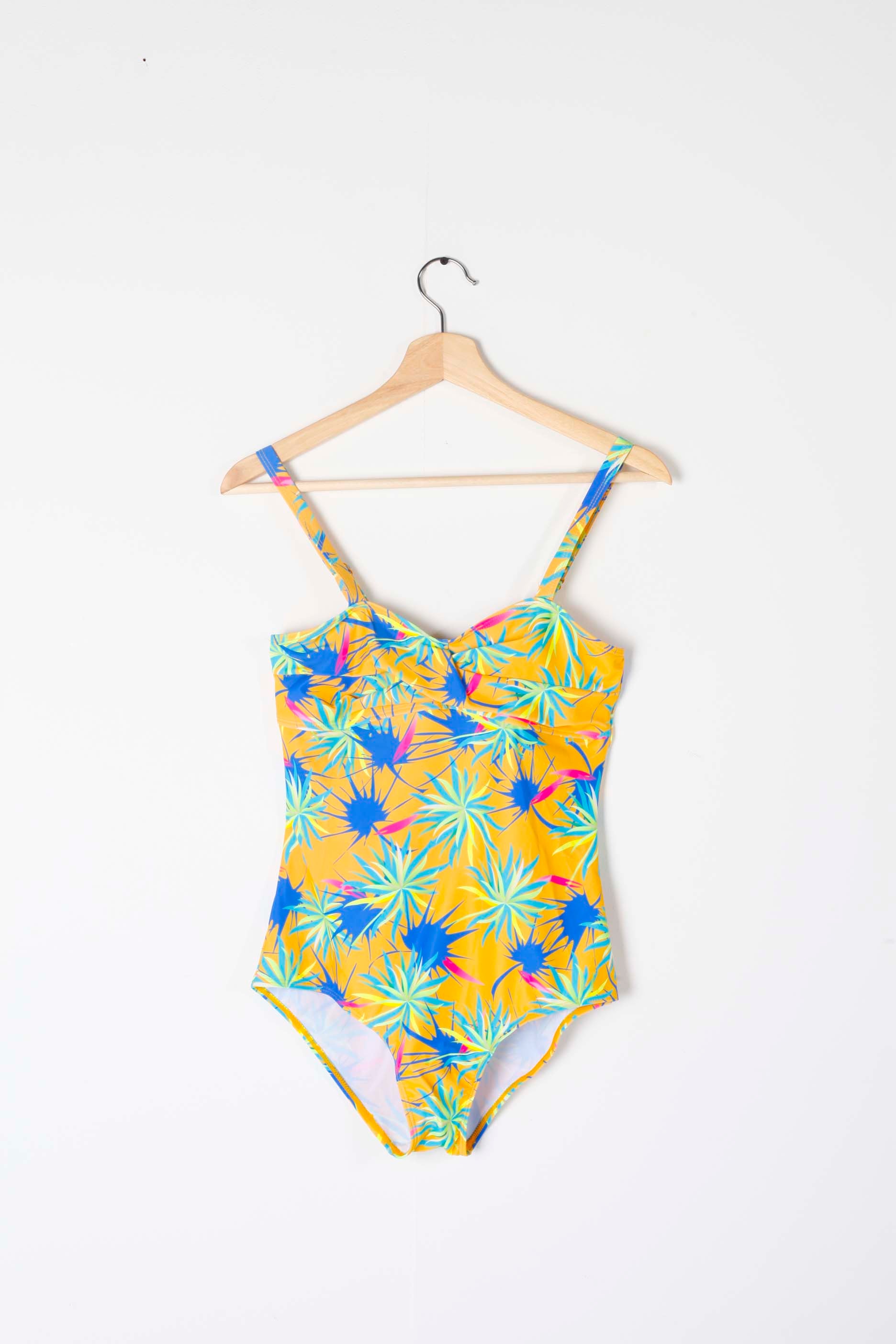 Printed Orange Swimsuit (Eu38)