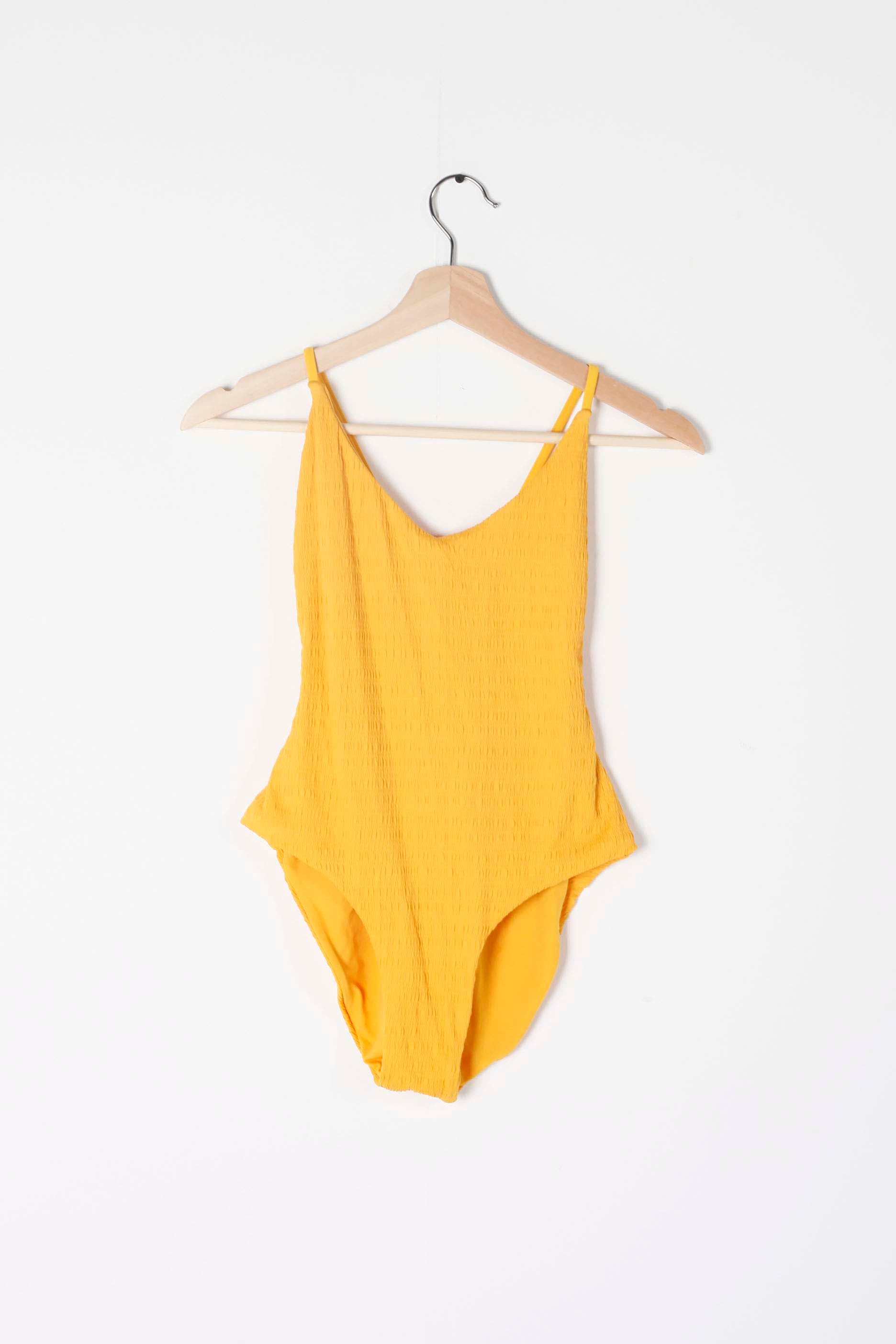Orange High-leg Swimsuit (Eu40)