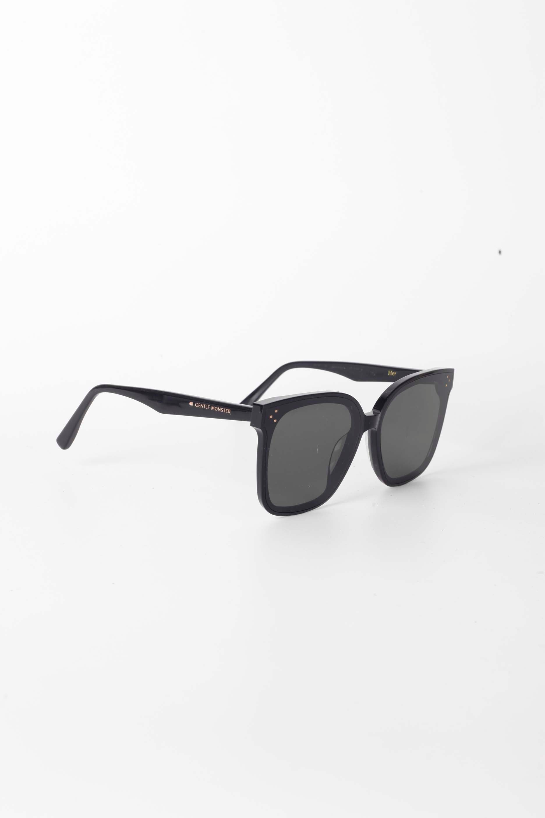 Oversized Black Square Sunglasses