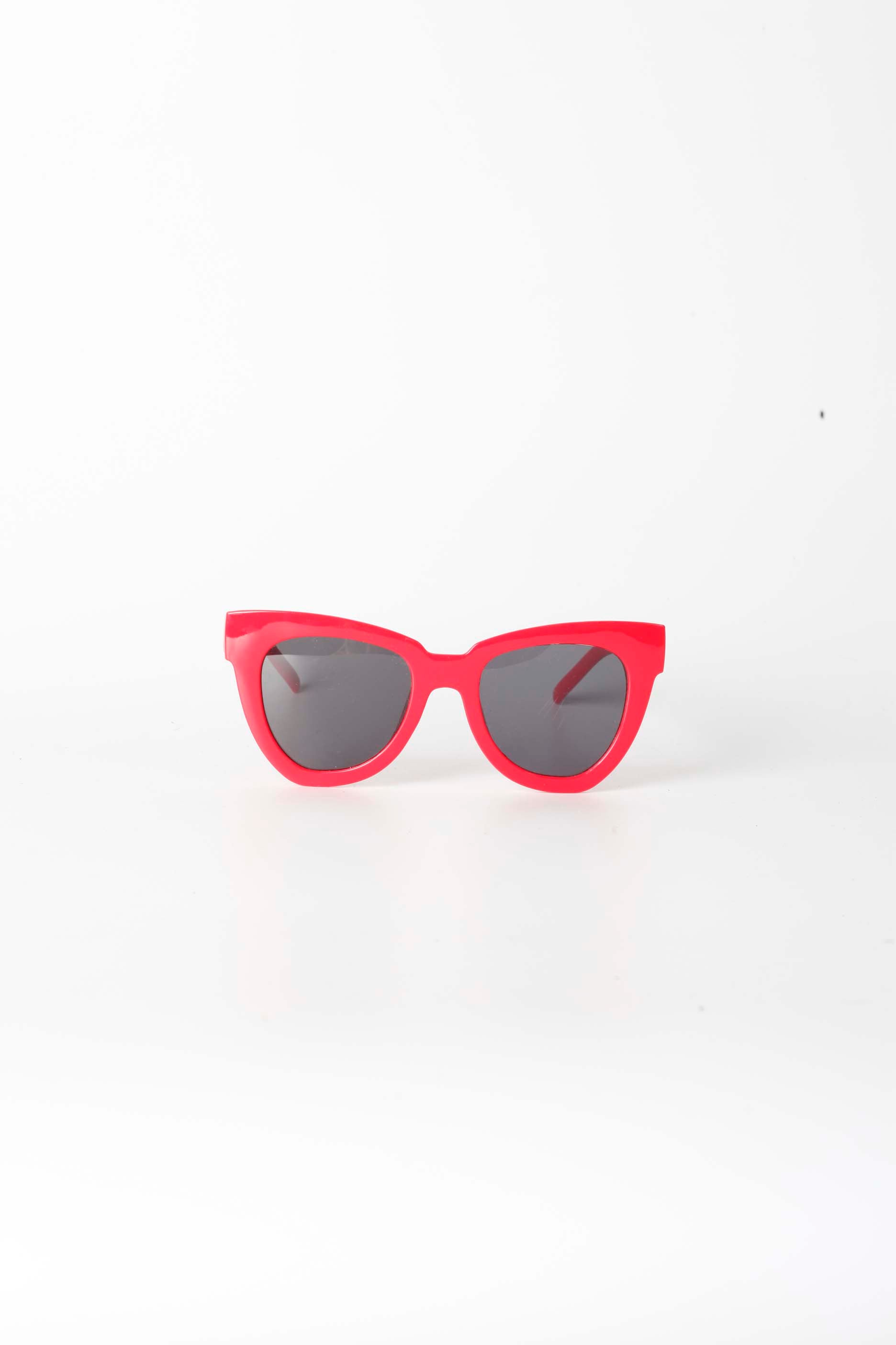 Oversized Red Sunglasses