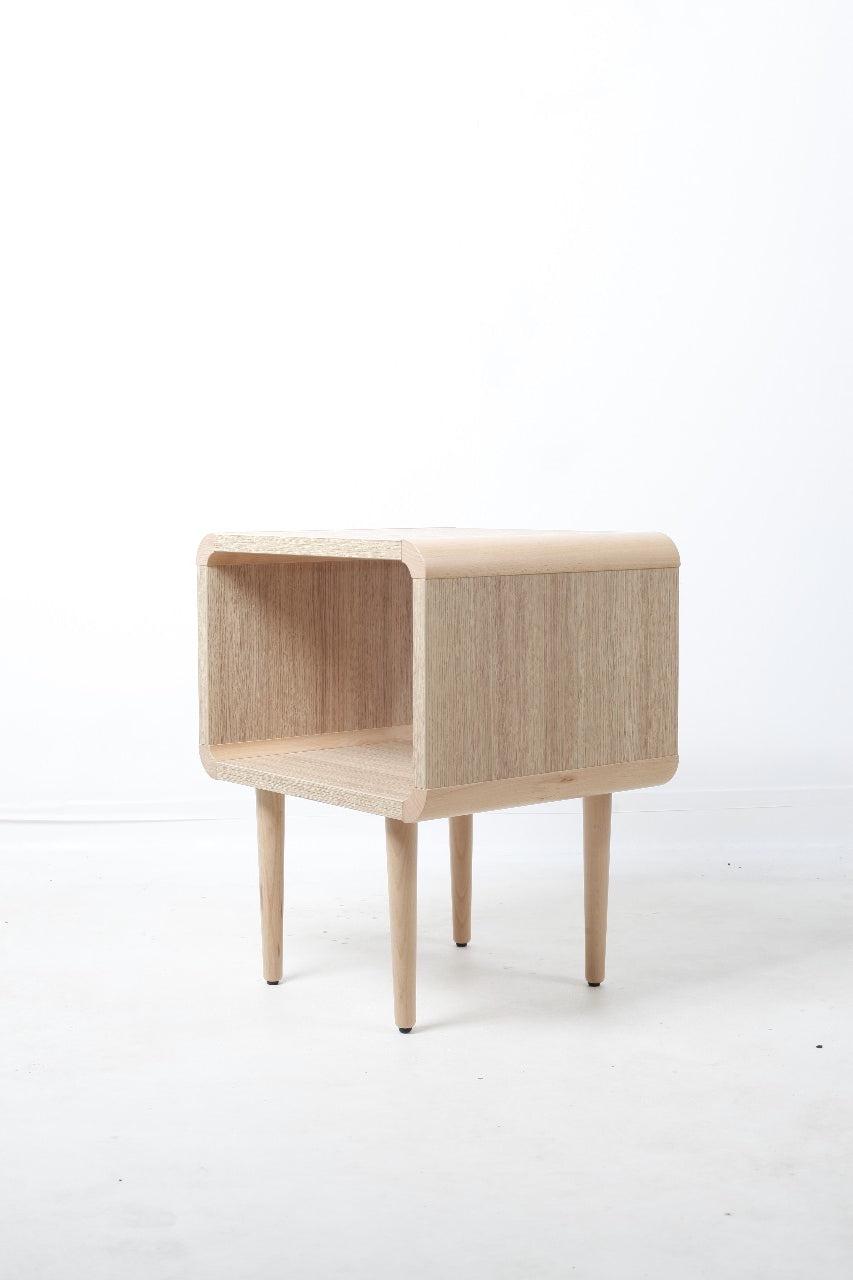 BEDSIDE TABLE - ASH OAK WOOD