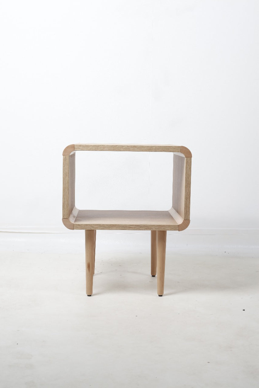 BEDSIDE TABLE - ASH OAK WOOD