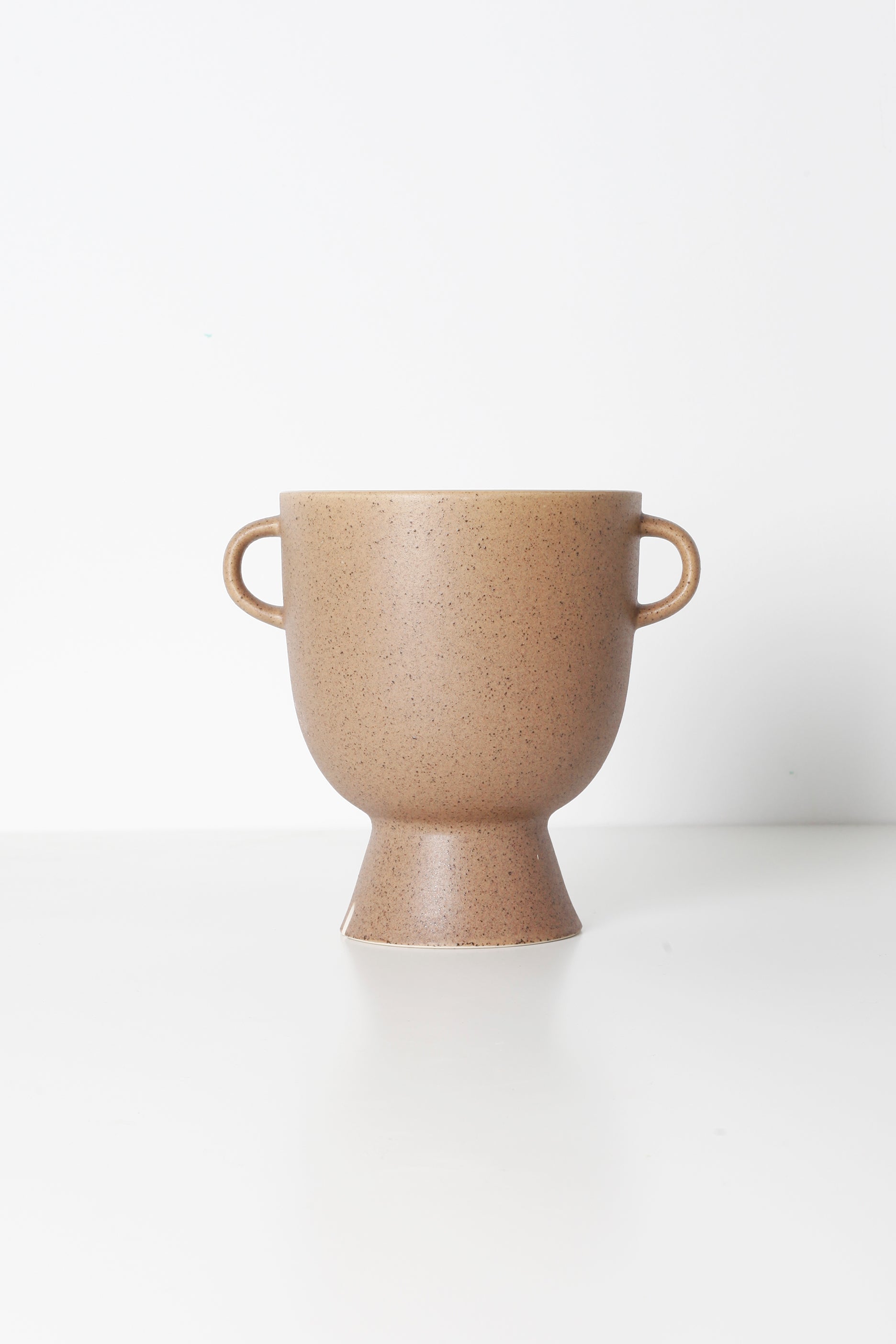 Beige Ceramic Vase