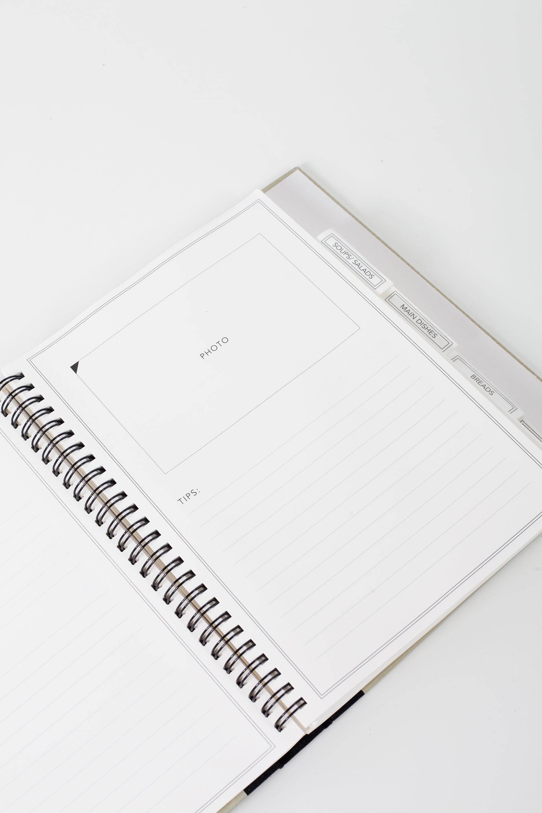 Recipe Book - Sage Green