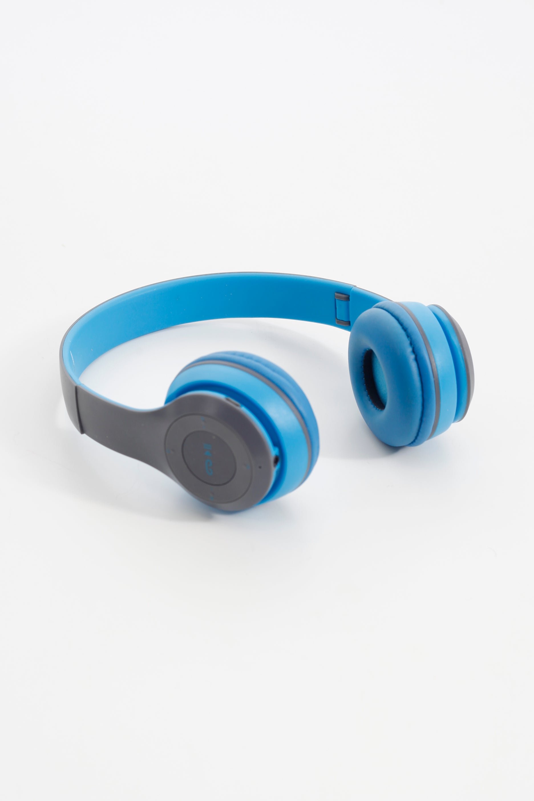 Blue Wireless Headphones