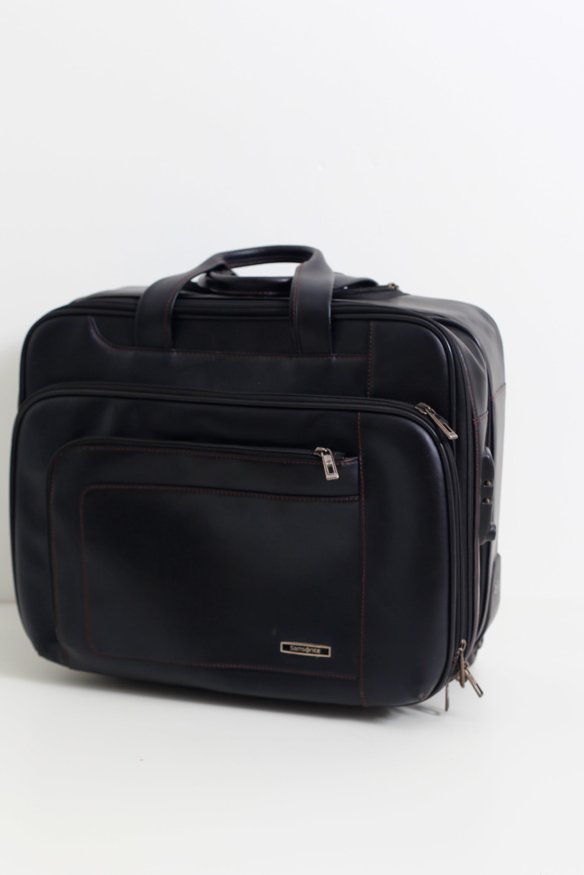 Black Leather Briefcase