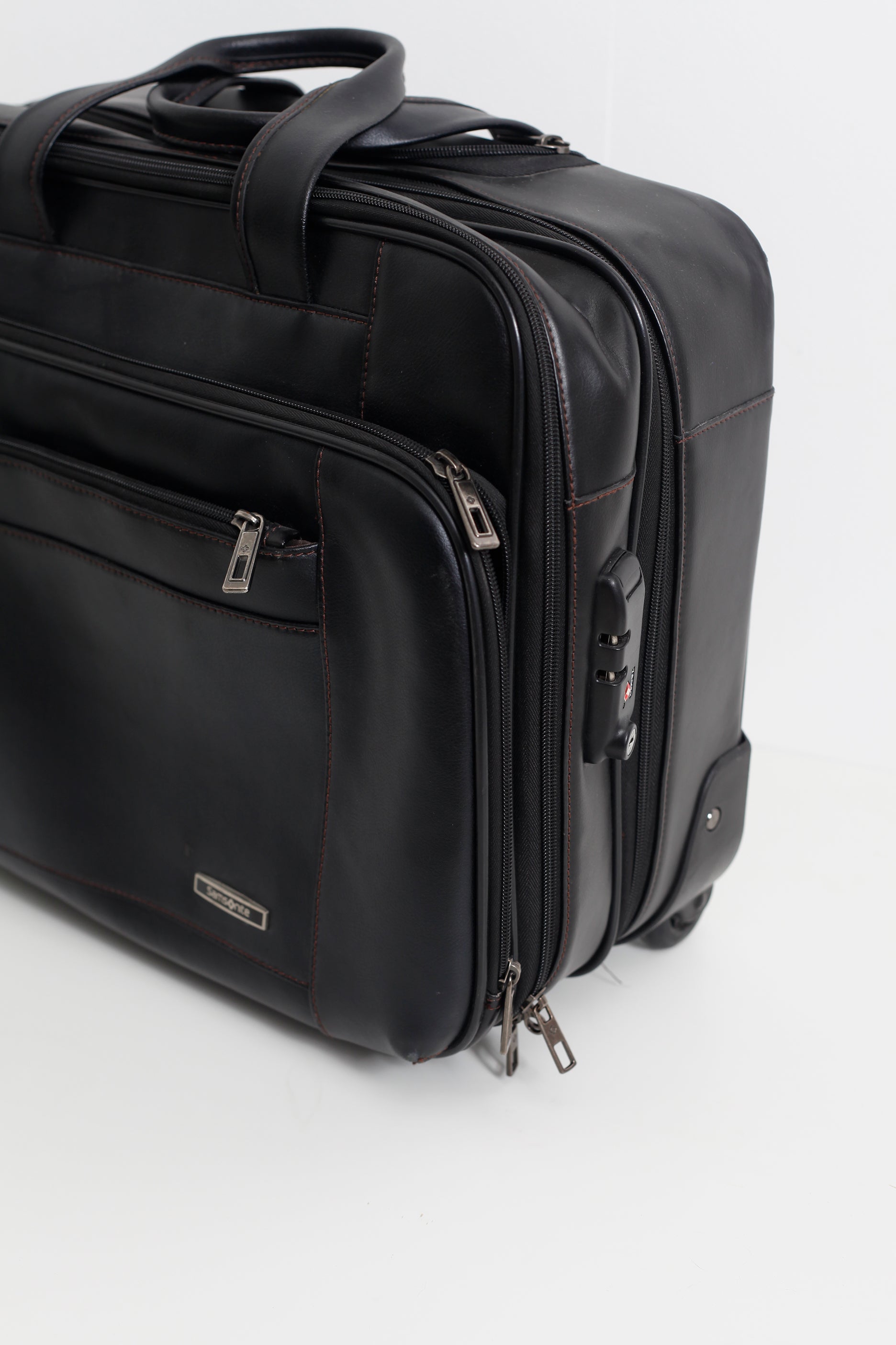 Black Leather Briefcase