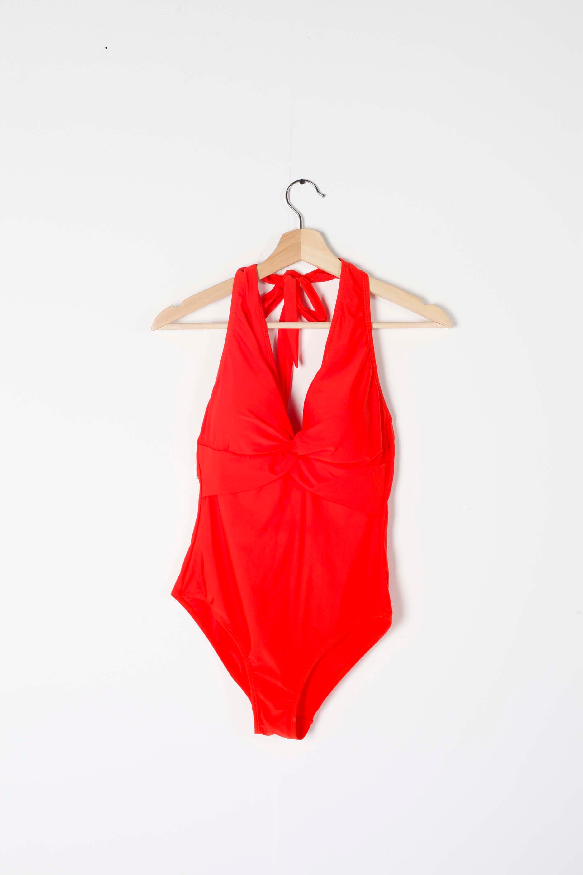 Red Halterneck  Swimsuit