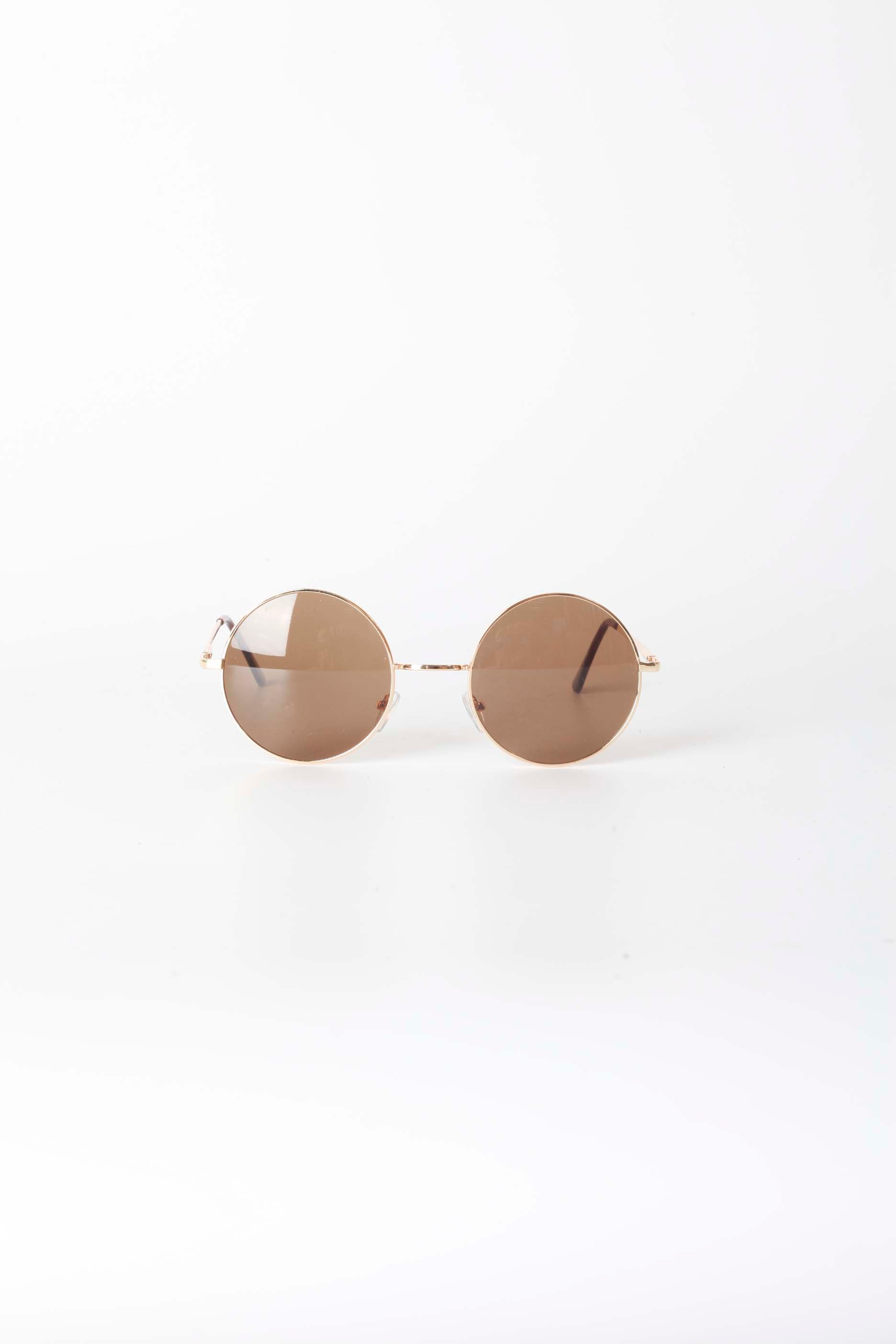 Round Framed Tinted Sunglasses