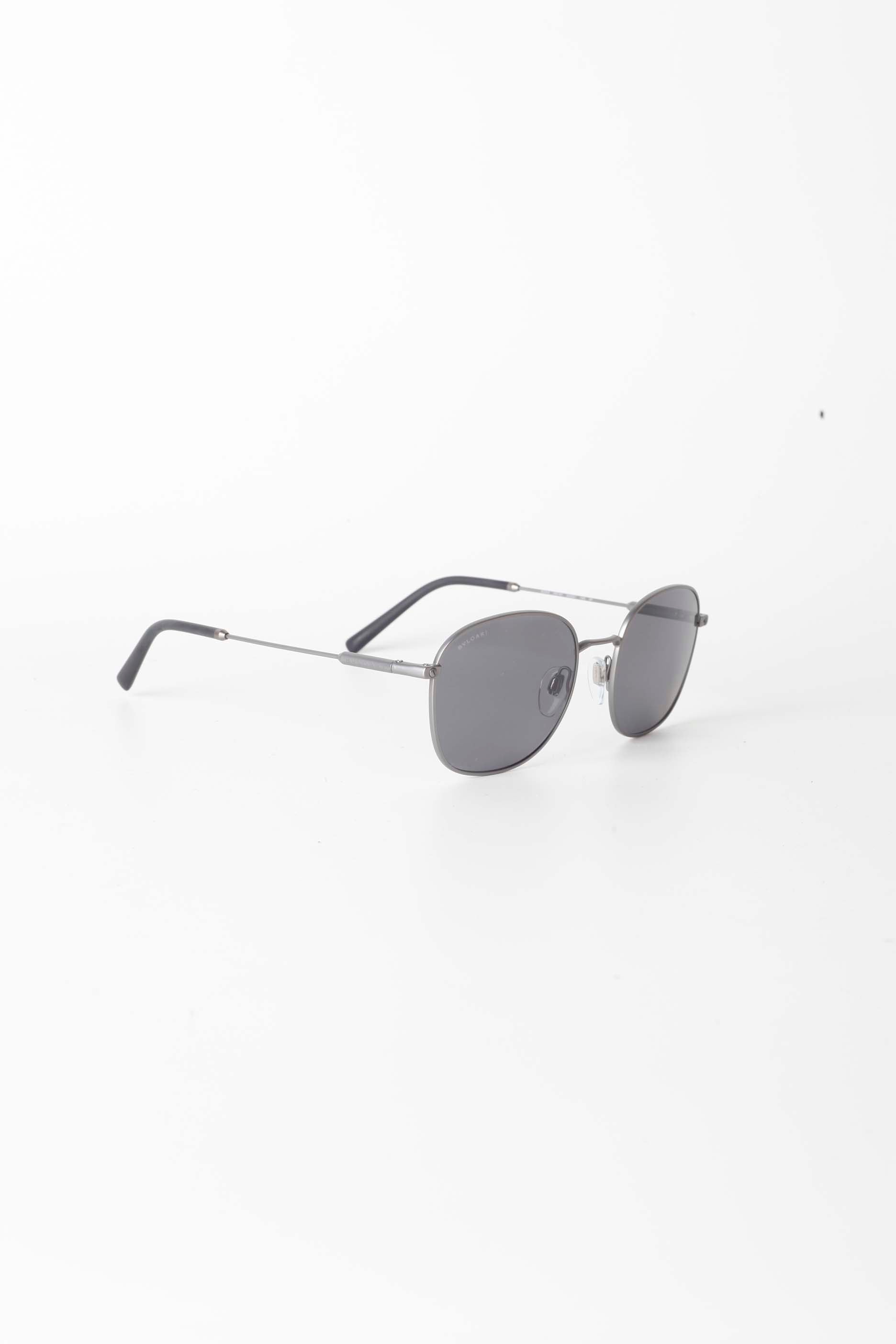 Silver Round Sunglasses